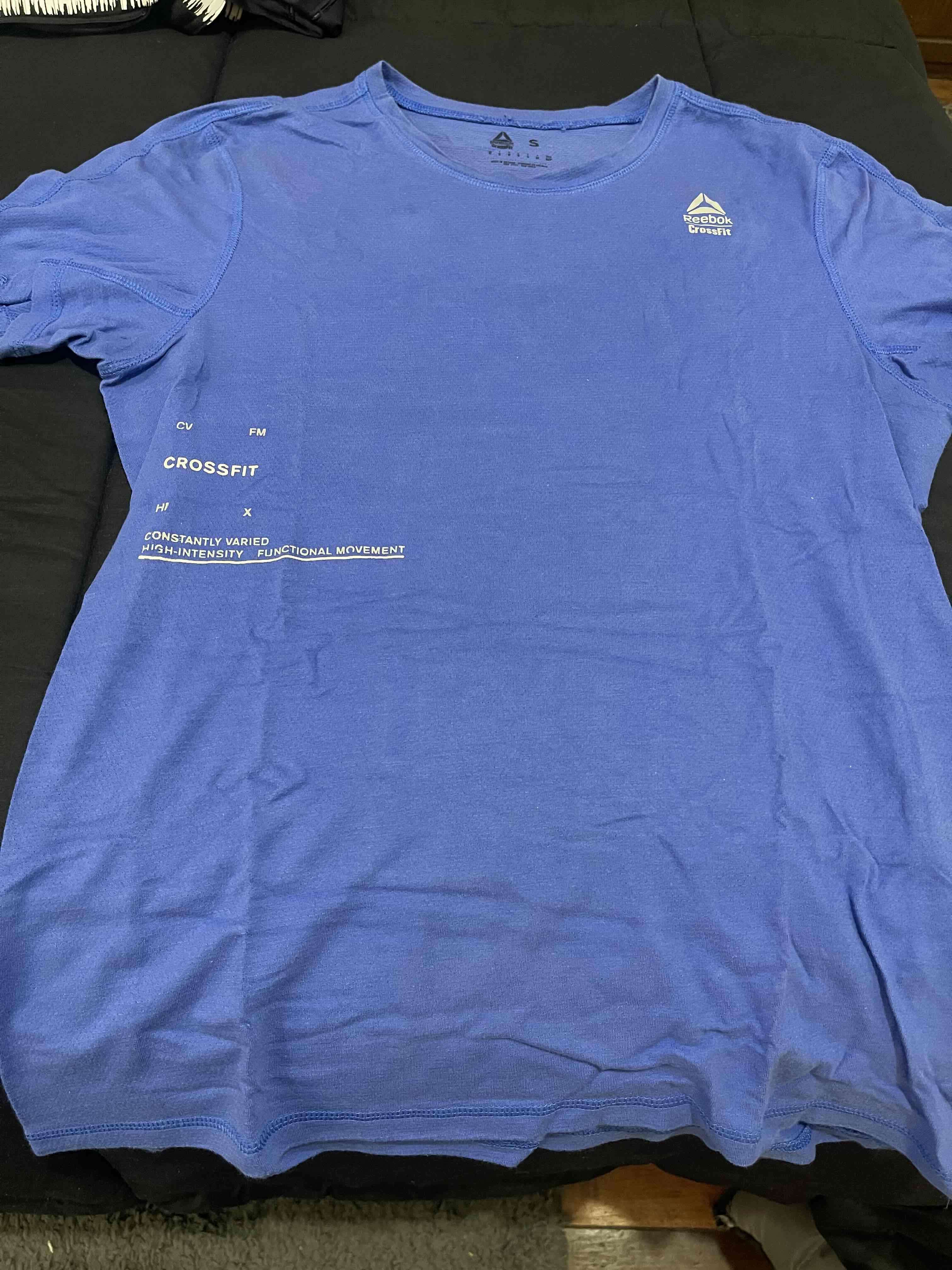 Polera CrossFit azul Reebok - miniatura 4