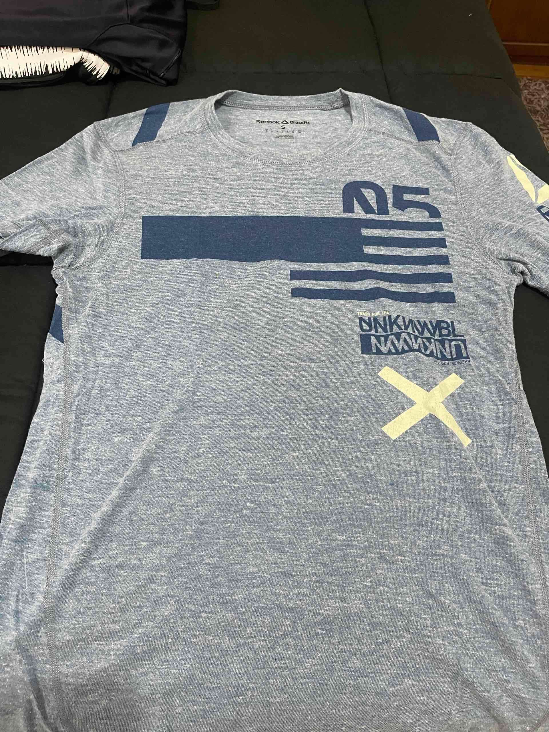 Polera CrossFit azul Reebok - miniatura 5