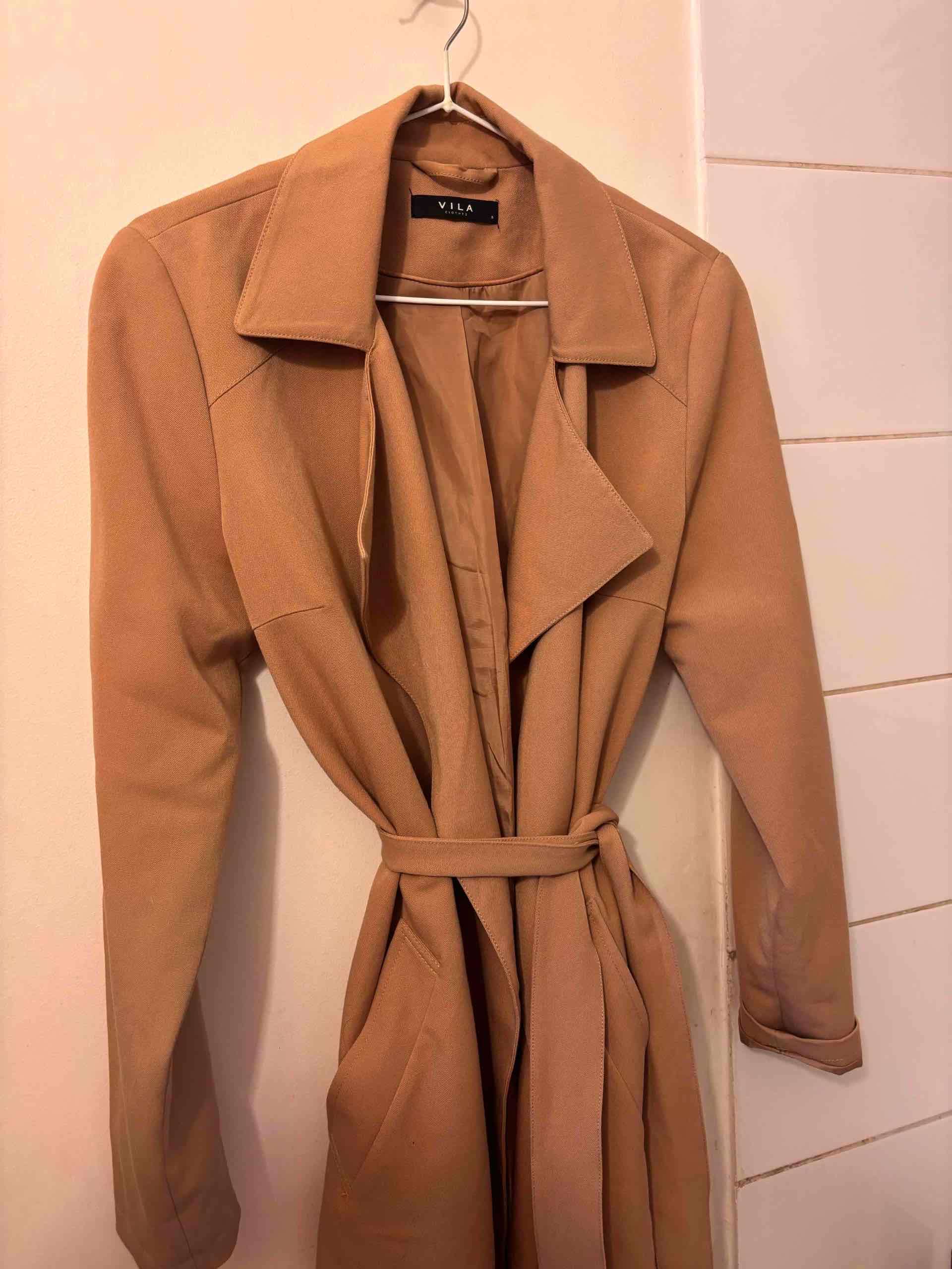 Abrigo camel VILA - miniatura 2