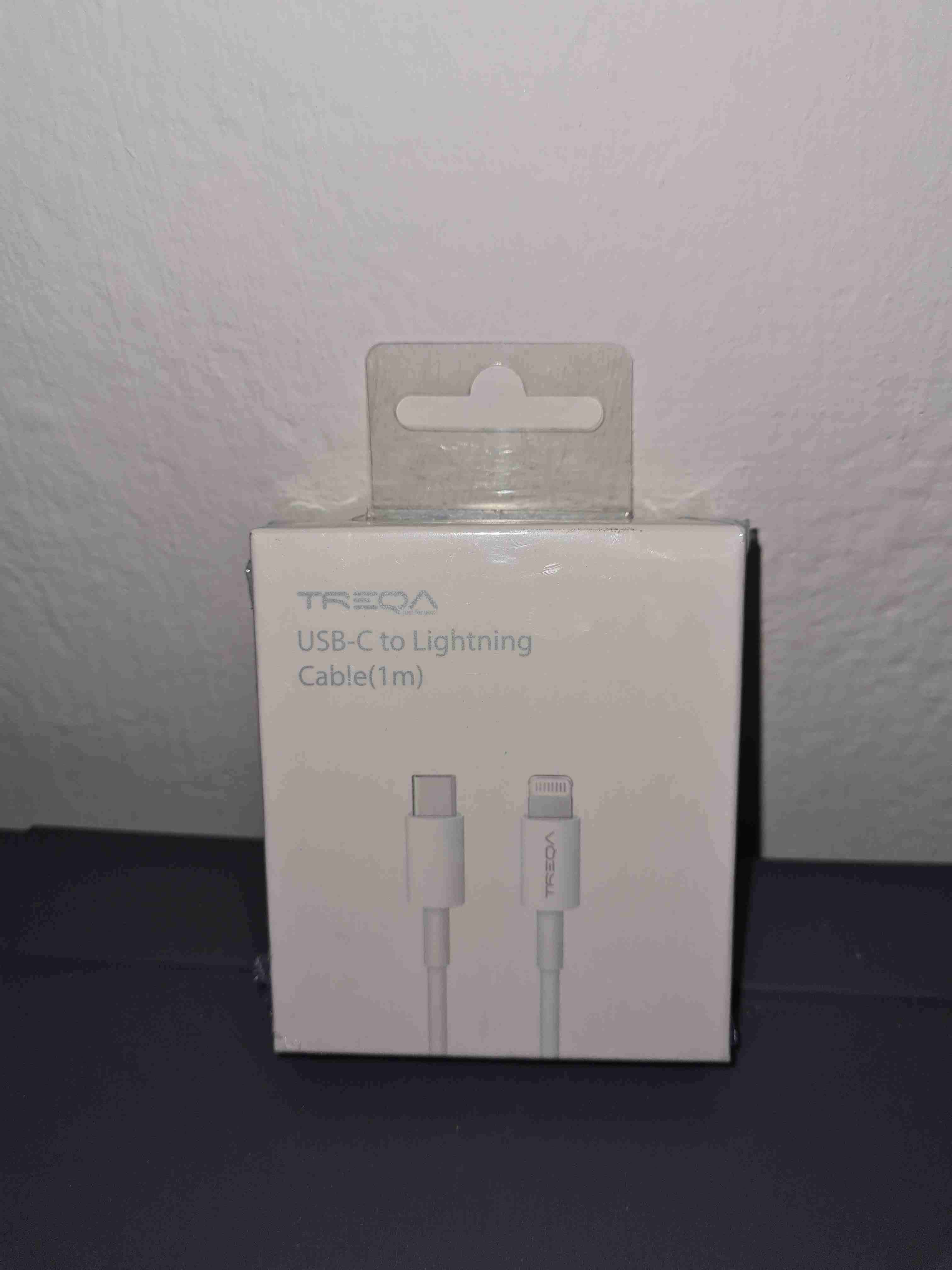 Cable USB-C a Lightning 1m Treqa
