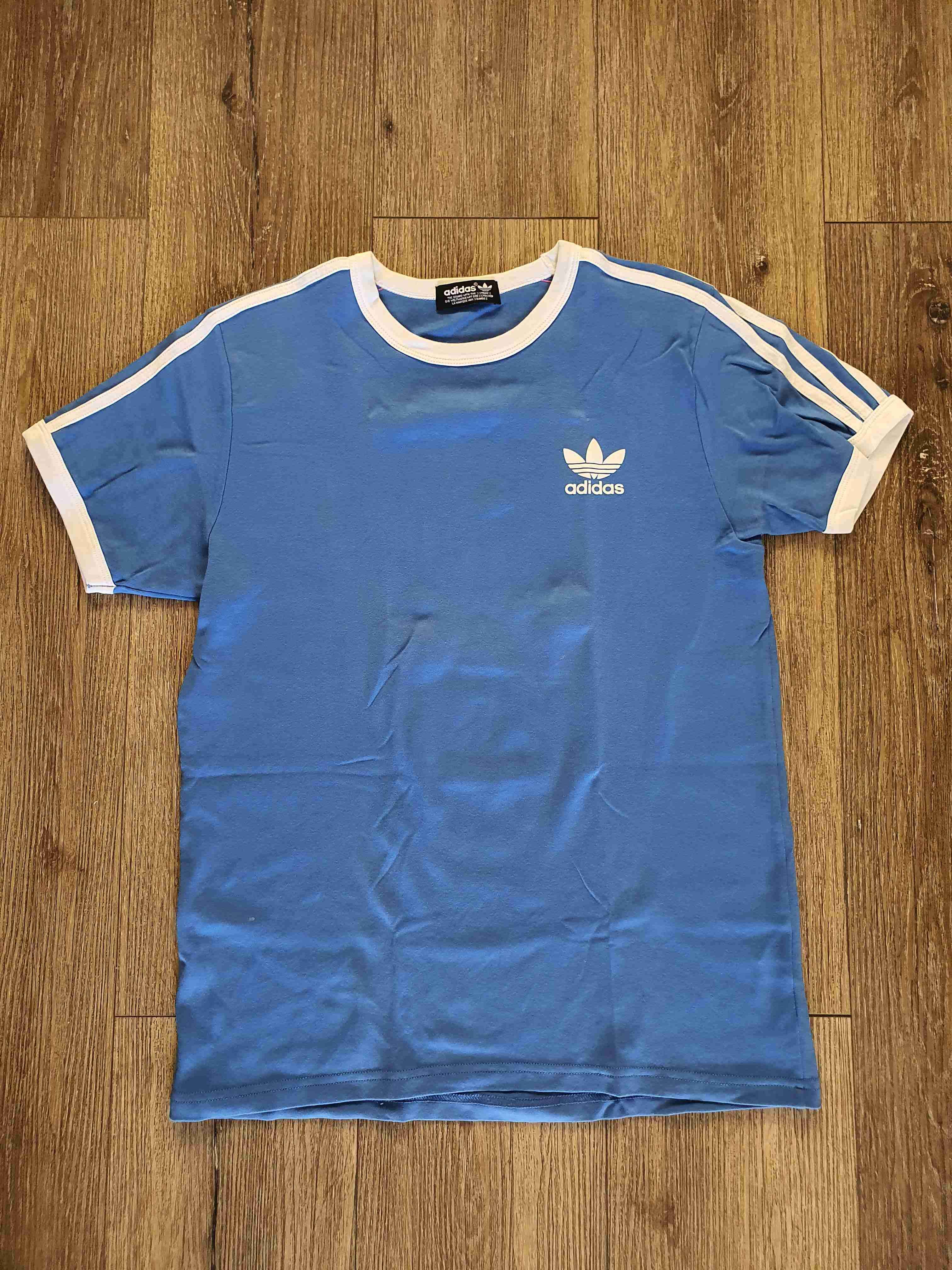 Polera Adidas Azul - miniatura 2