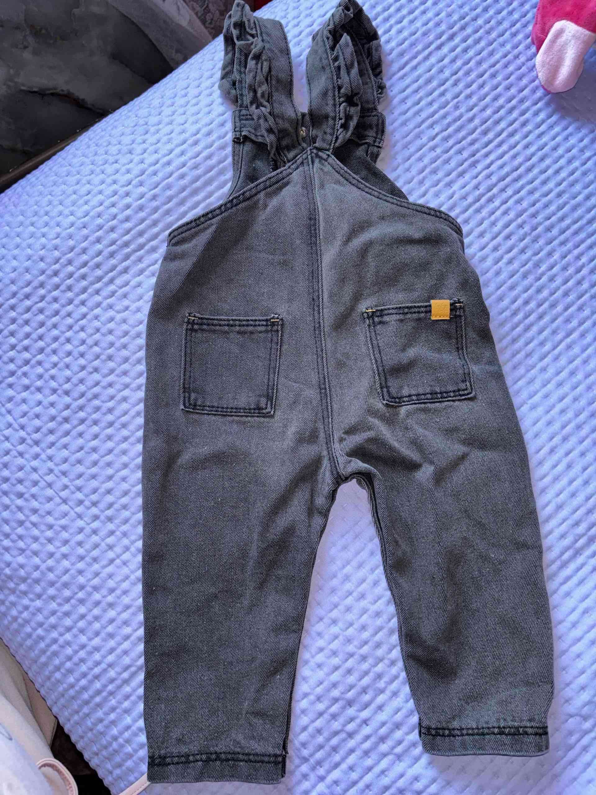 Overall de bebé gris - miniatura 2