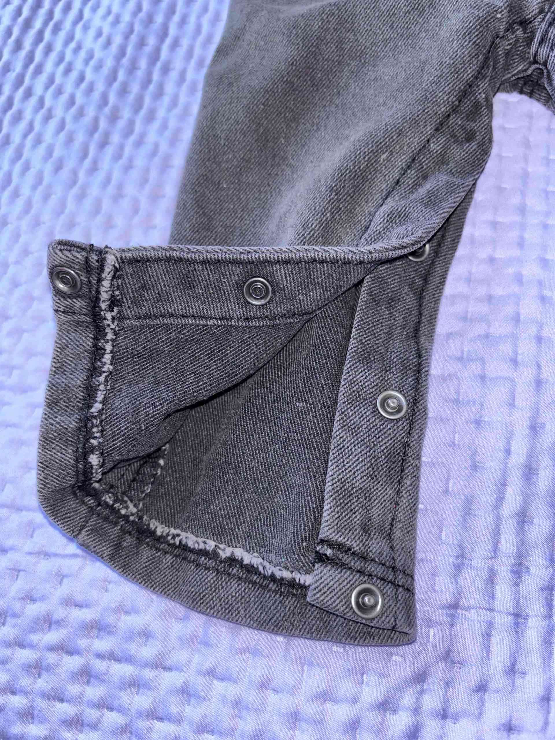 Overall de bebé gris - miniatura 4