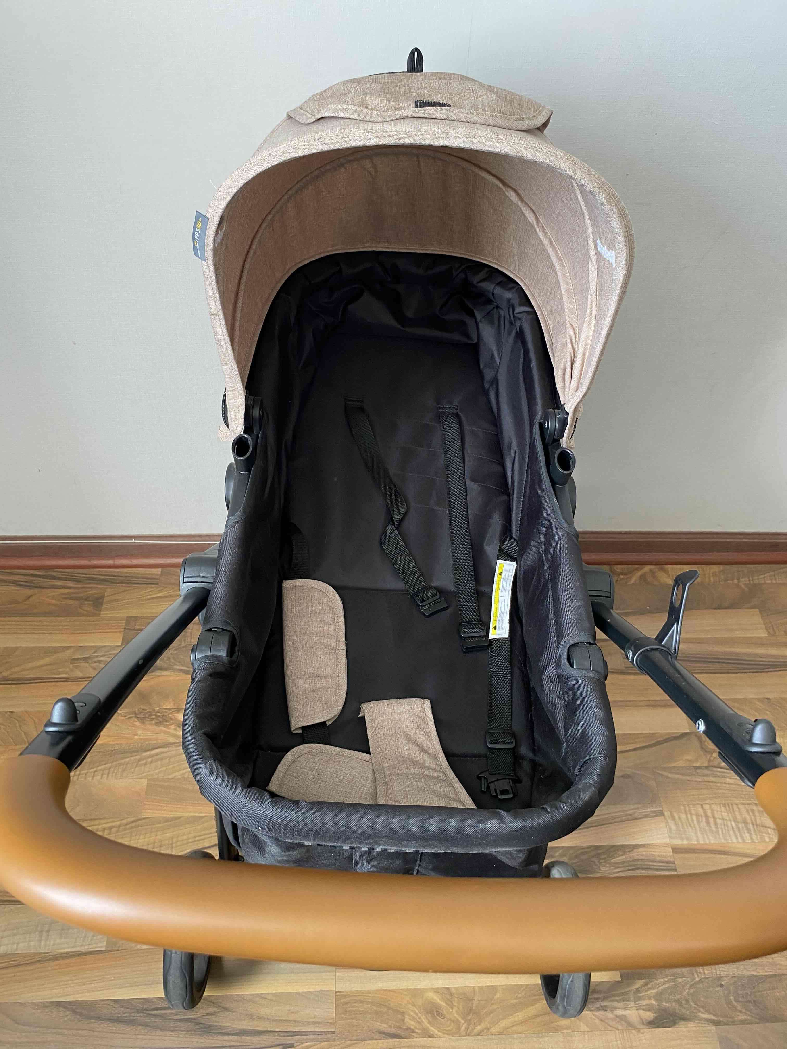 Coche de bebé Bebesit beige - miniatura 3