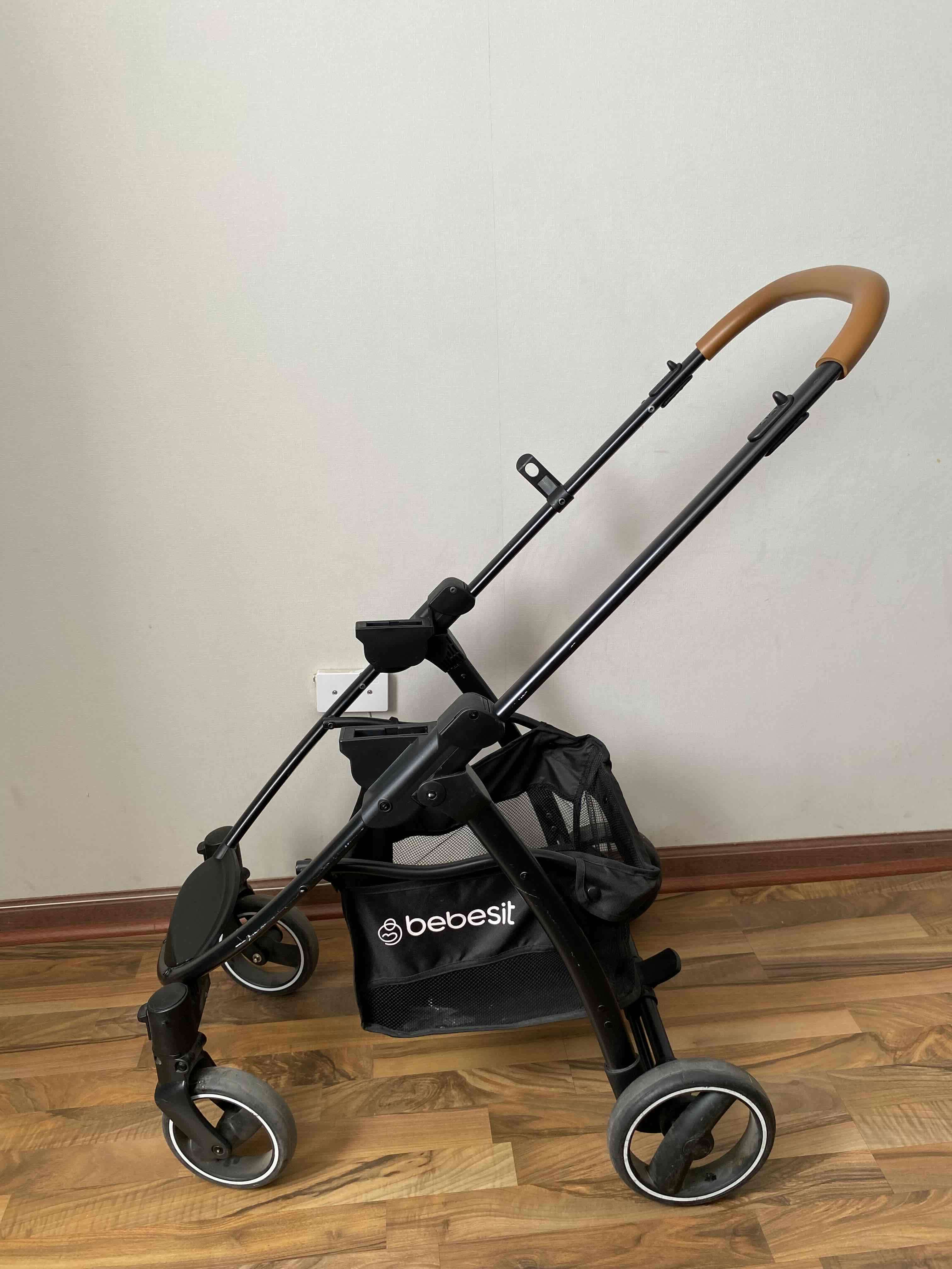 Coche de bebé Bebesit beige - miniatura 5