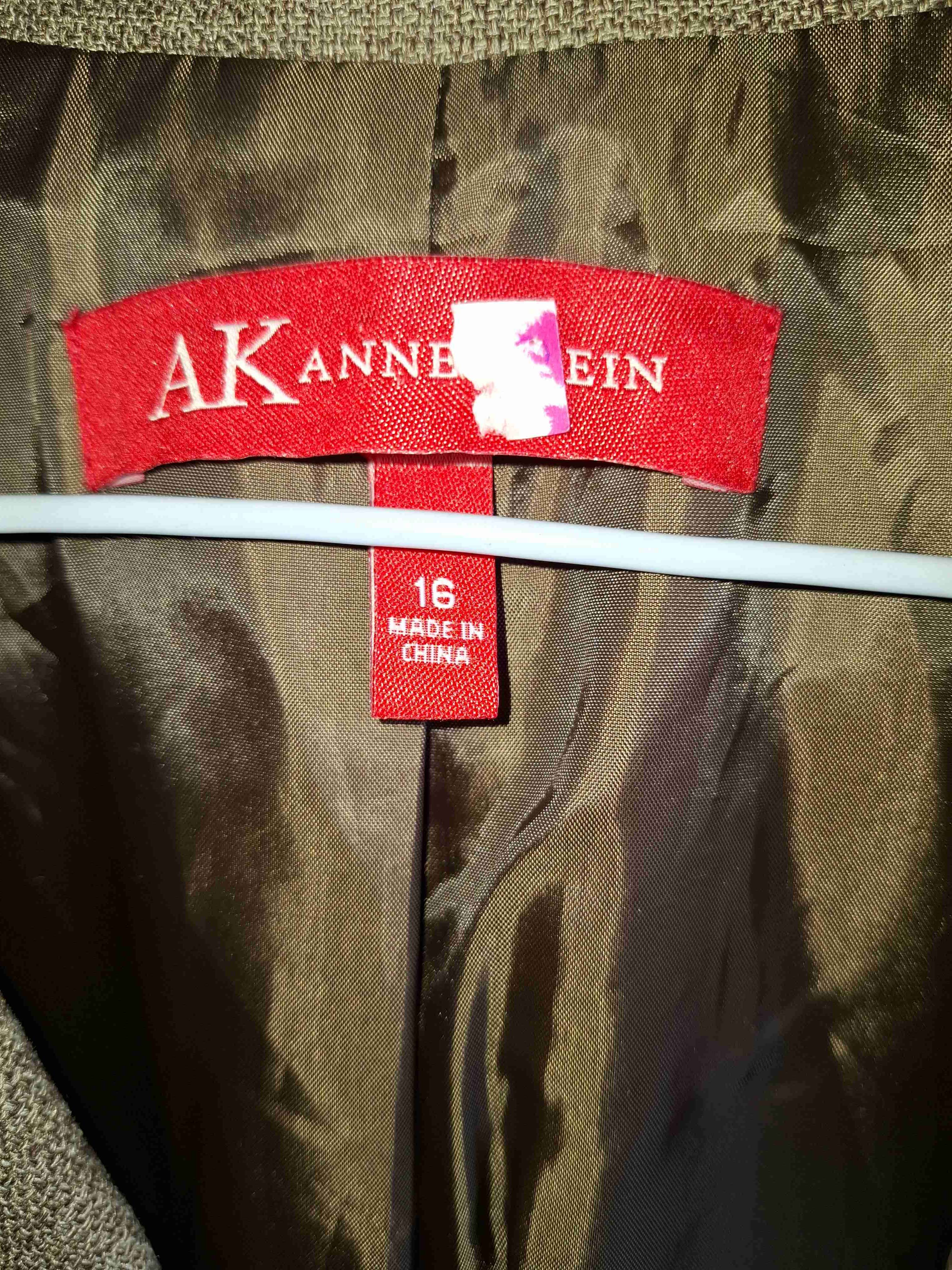 Blazer gris mujer AK Anne Klein - miniatura 4