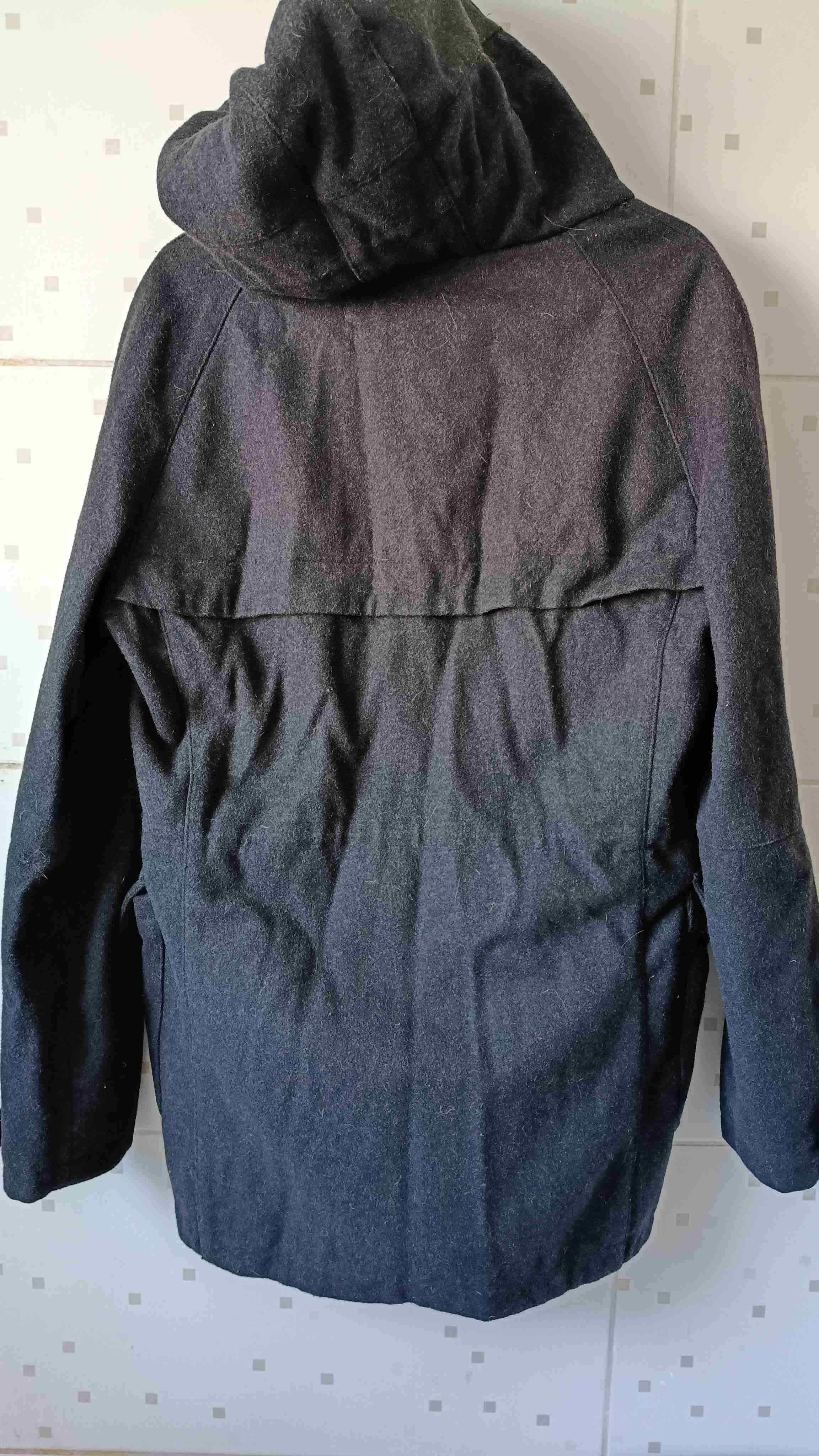 Abrigo negro con capucha Marquis - miniatura 5