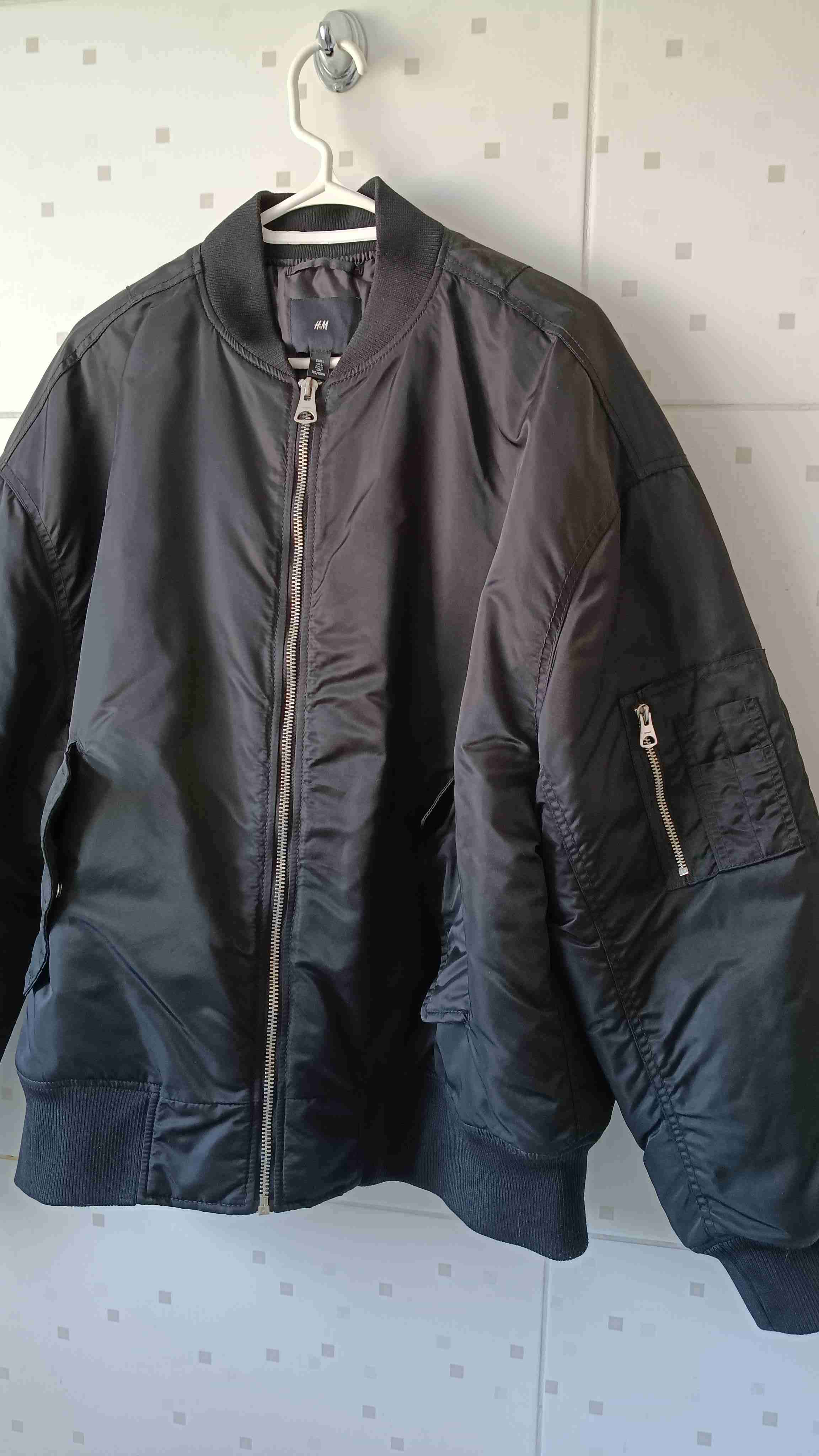 Chaqueta bomber negra - miniatura 2