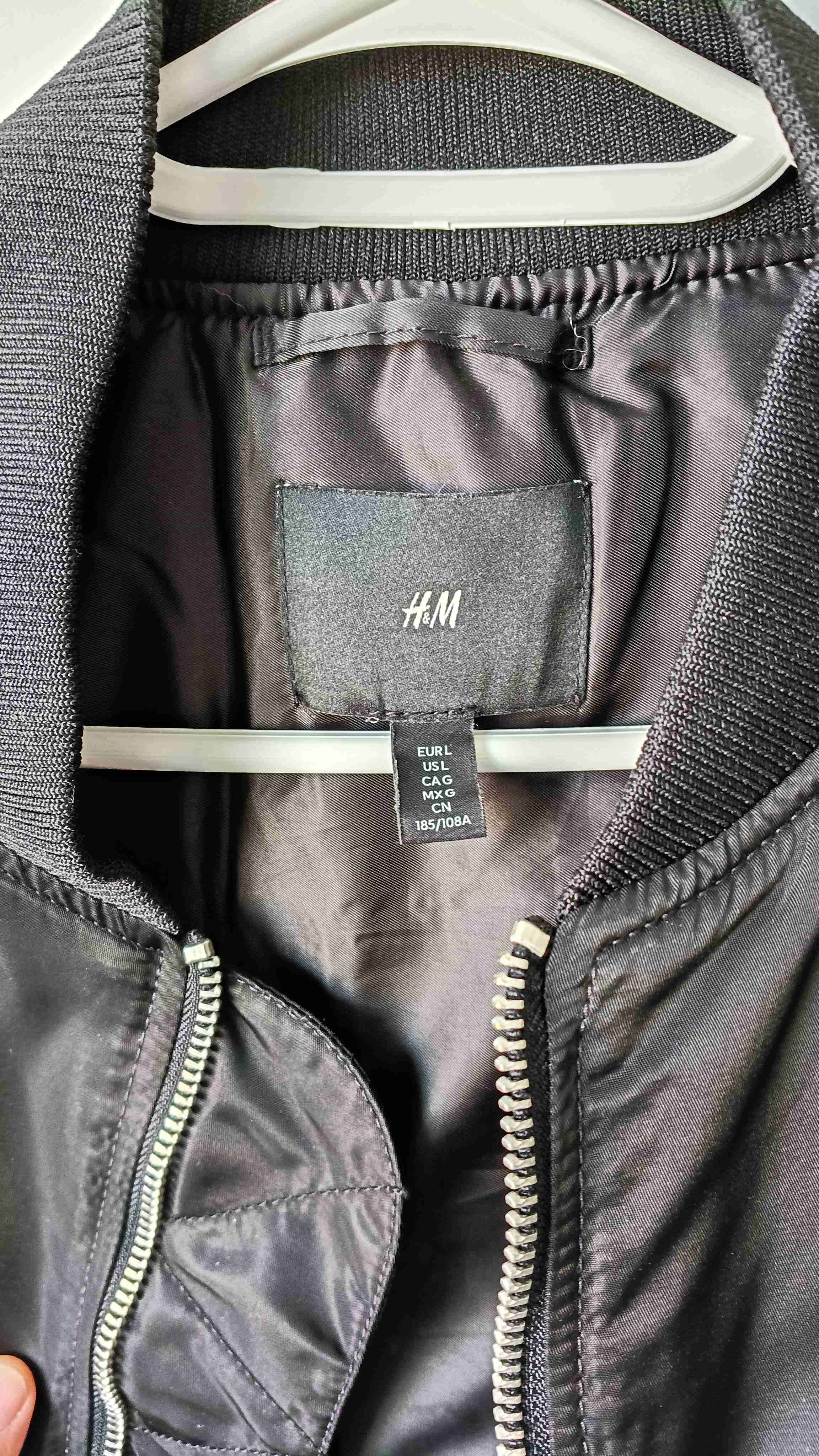 Chaqueta bomber negra - miniatura 3