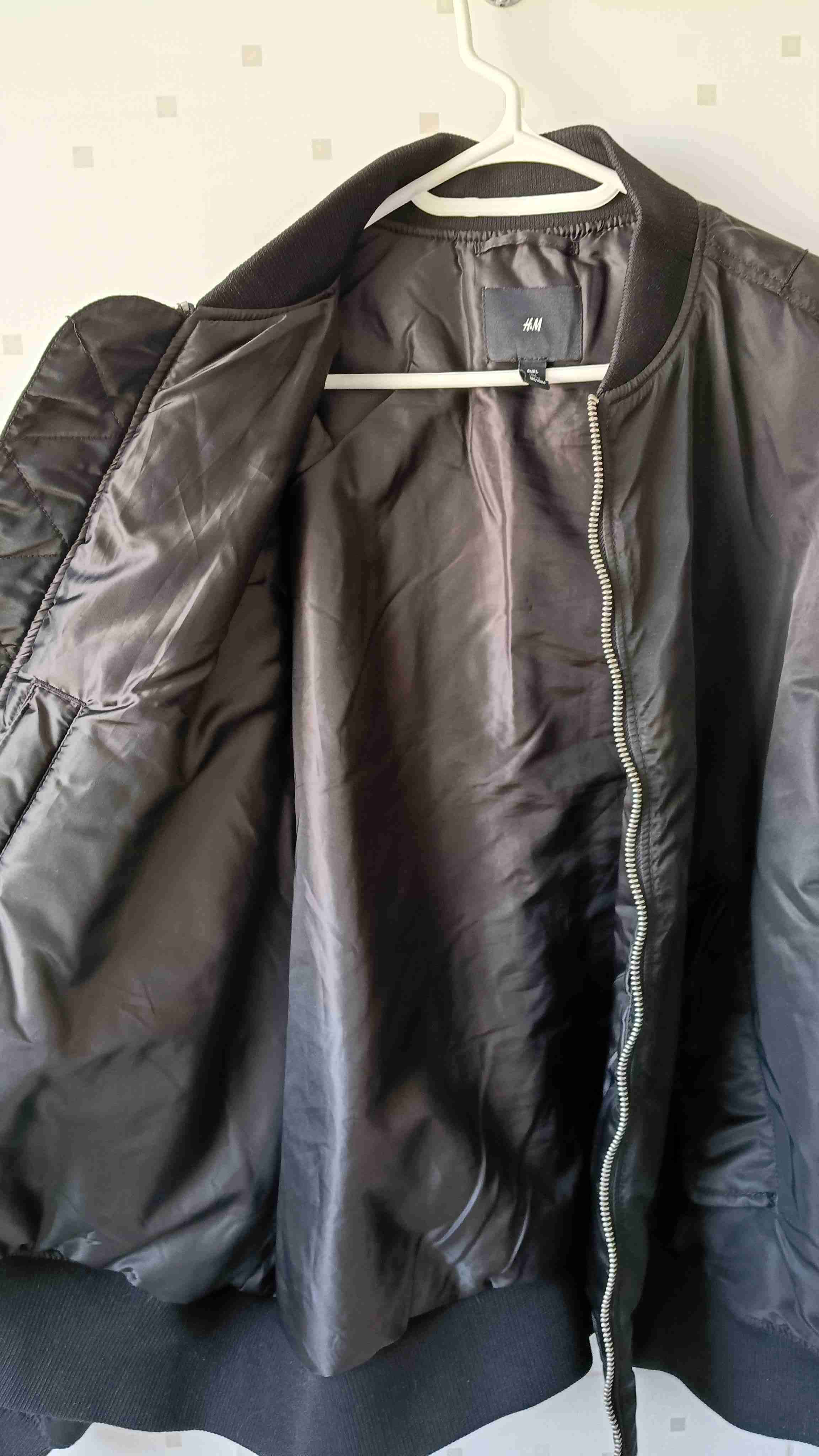 Chaqueta bomber negra - miniatura 4