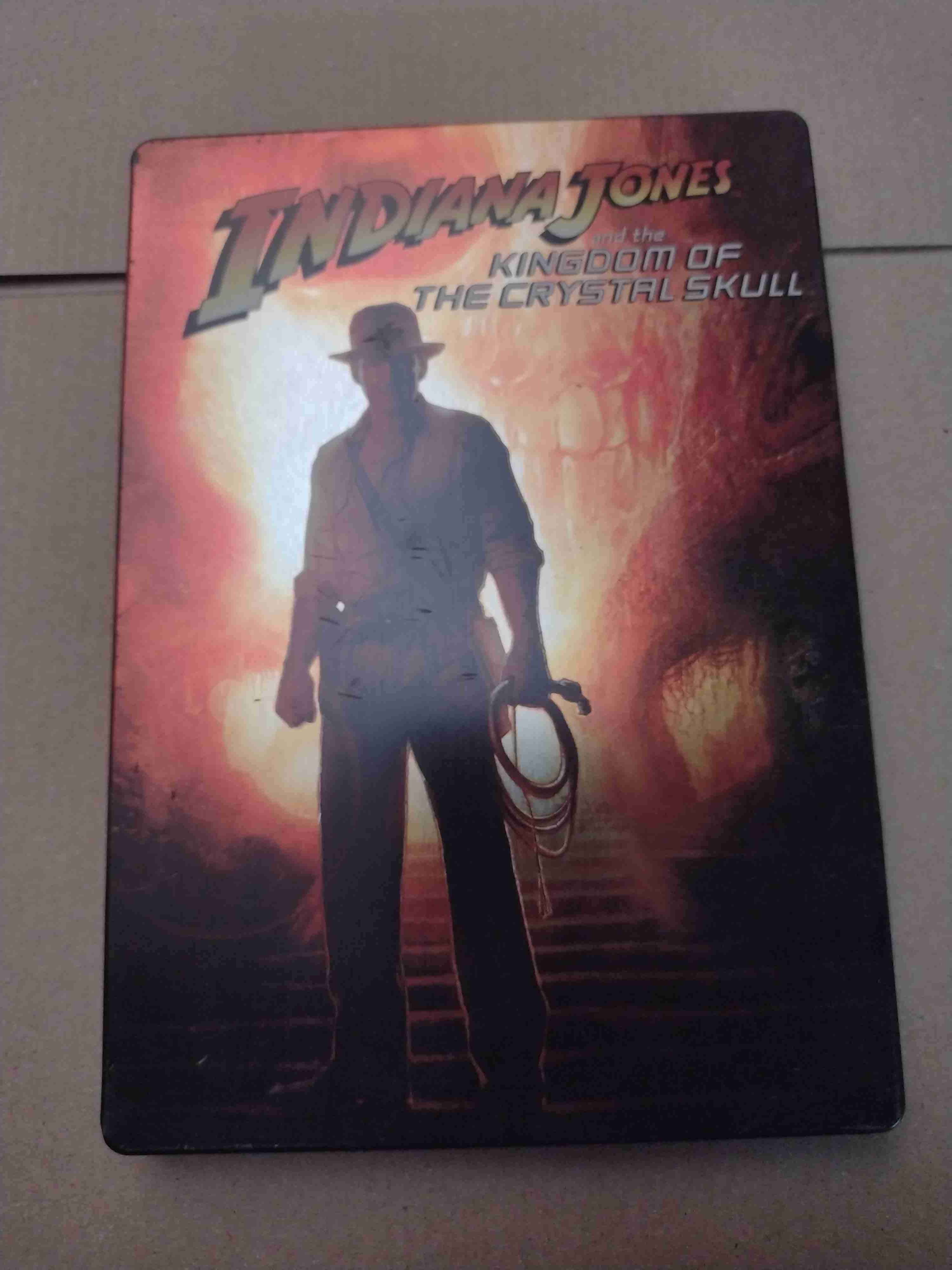 Caja DVD Indiana Jones Reino Calavera