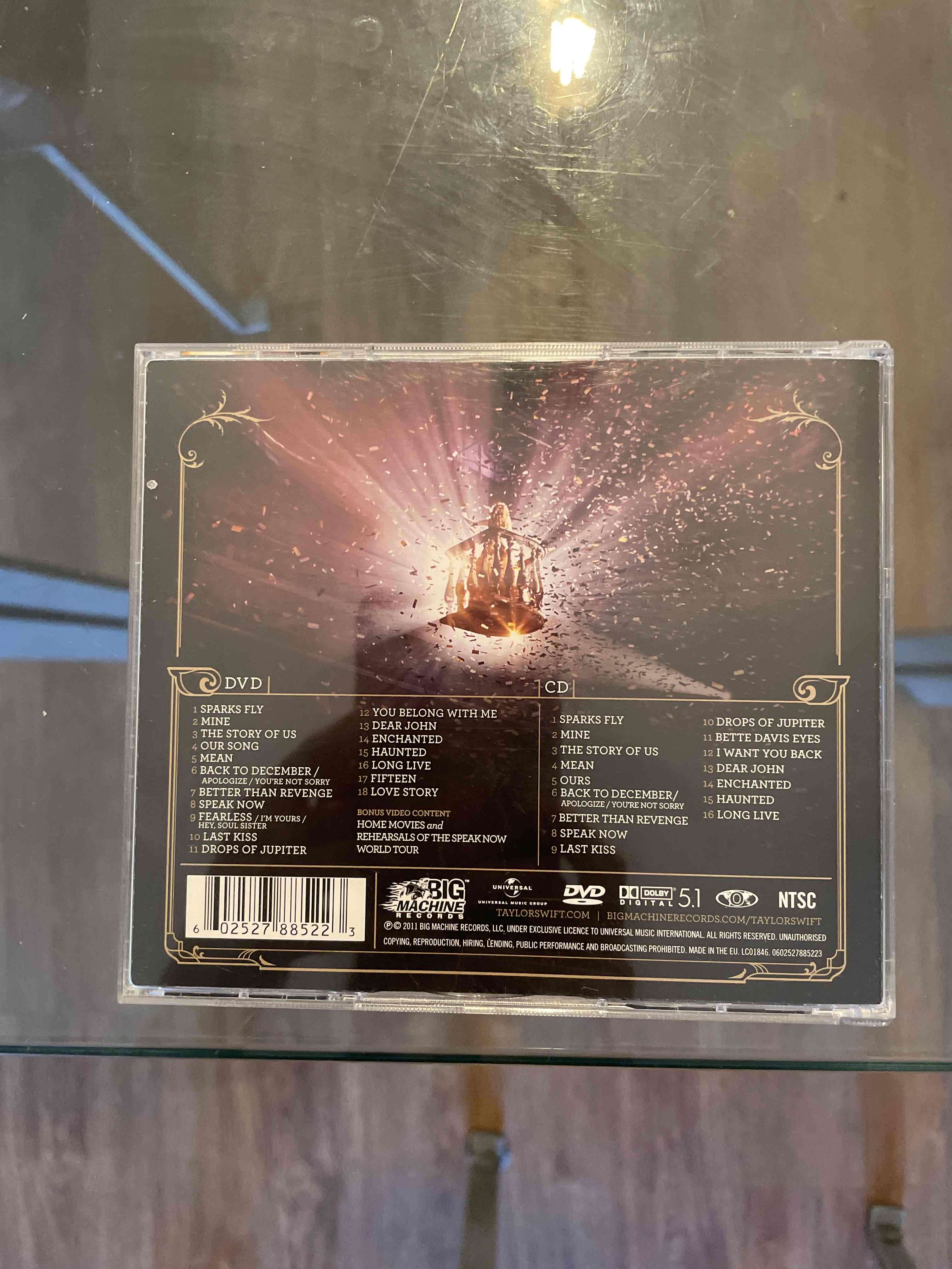 CD/DVD Taylor Swift World Tour Live - miniatura 2