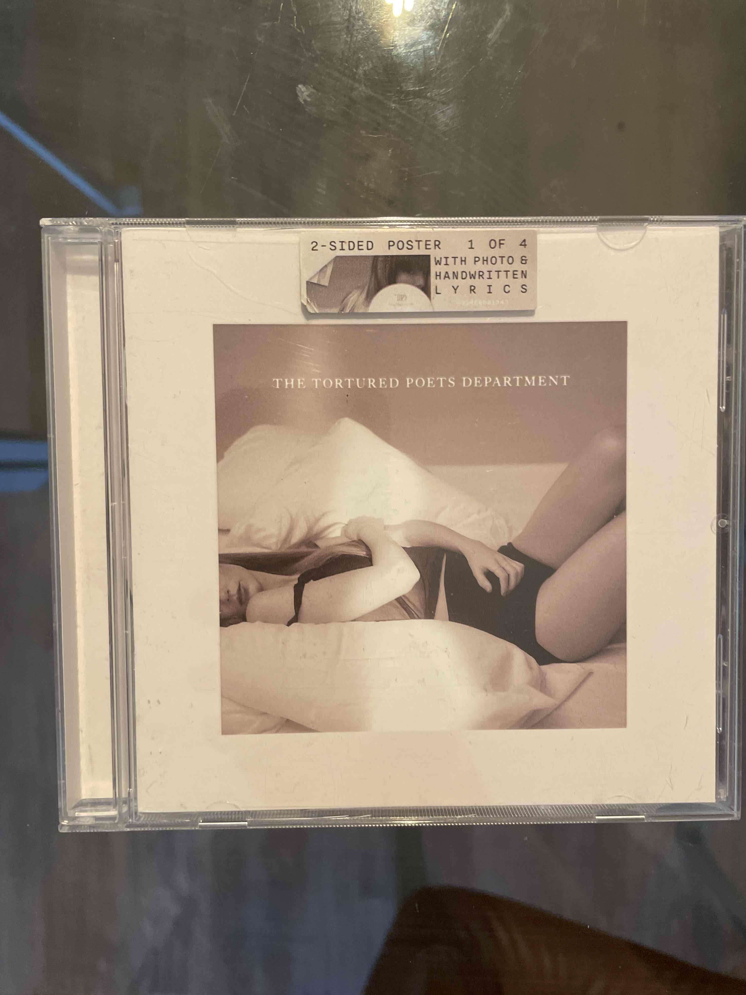 CD álbum The Tortured Poets Department: The manusc