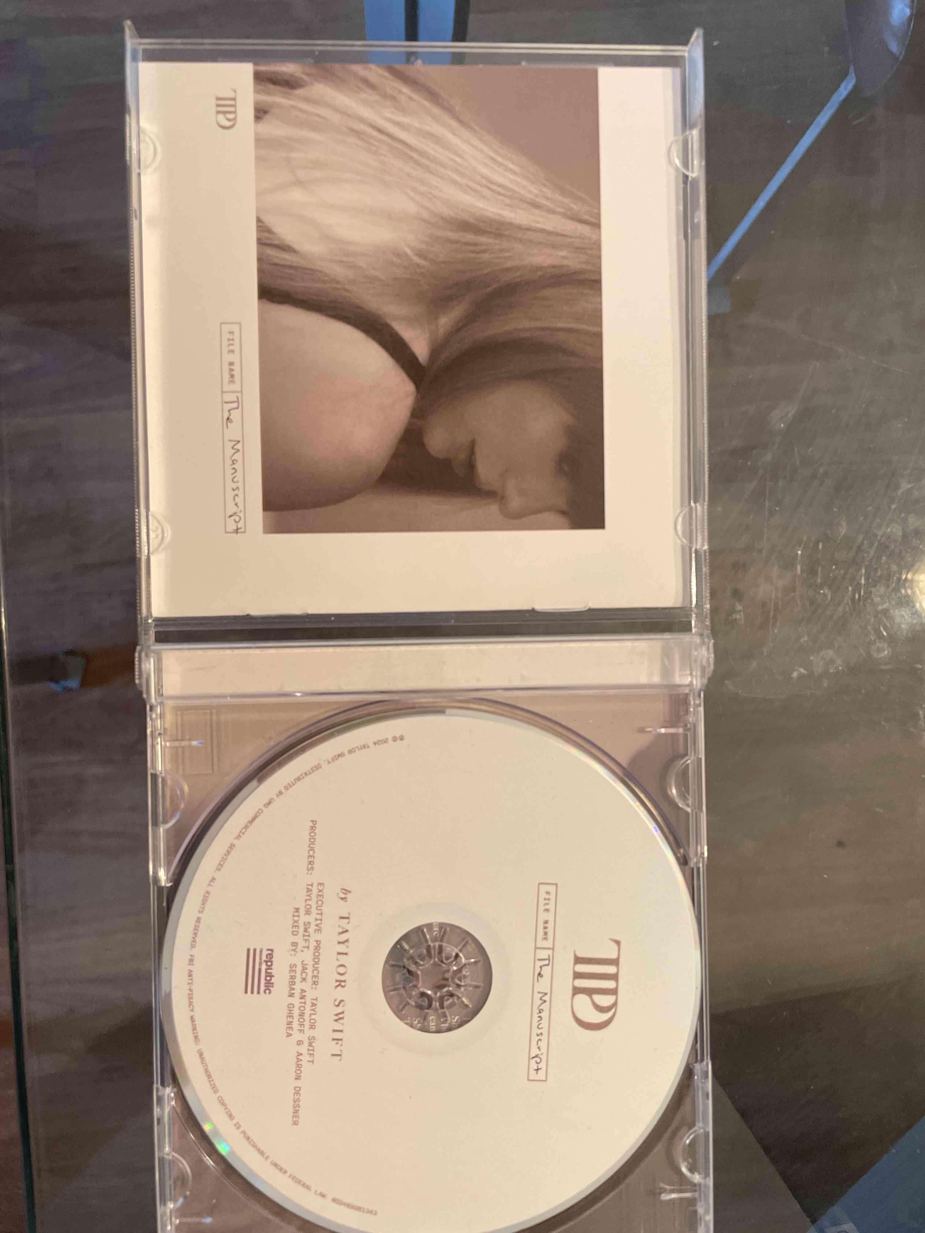 CD álbum The Tortured Poets Department: The manusc - miniatura 3