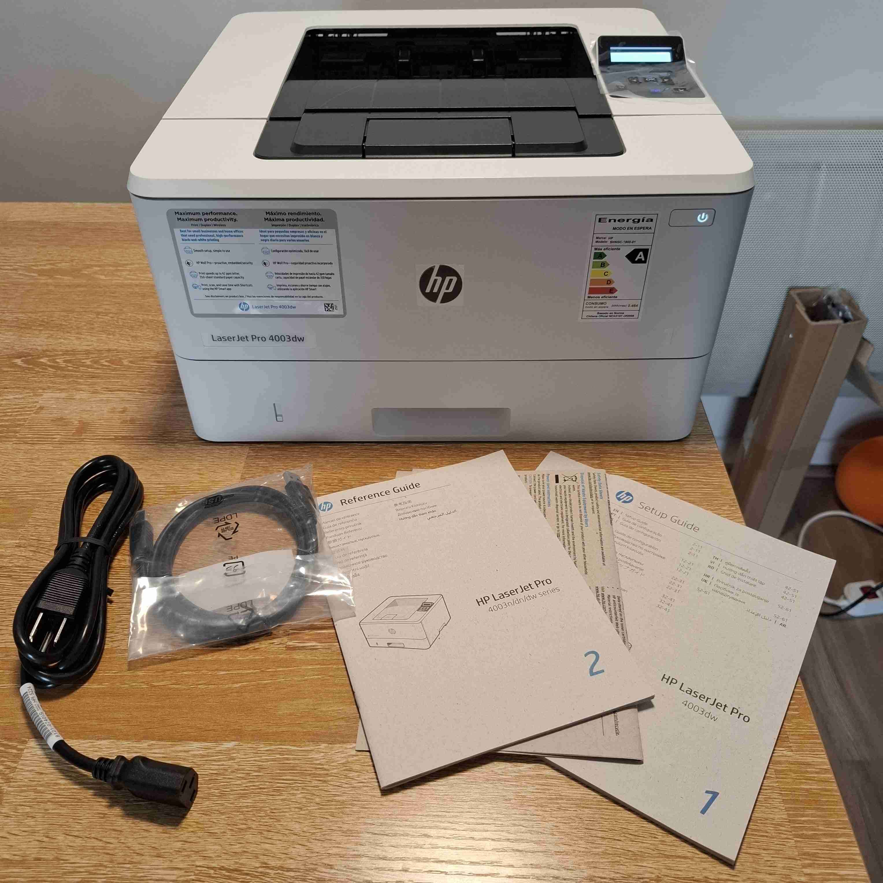 Impresora HP LaserJet Pro 4003dw Monocromática - miniatura 6