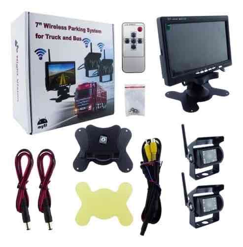 Sistema de estacionamiento inalámbrico 7"