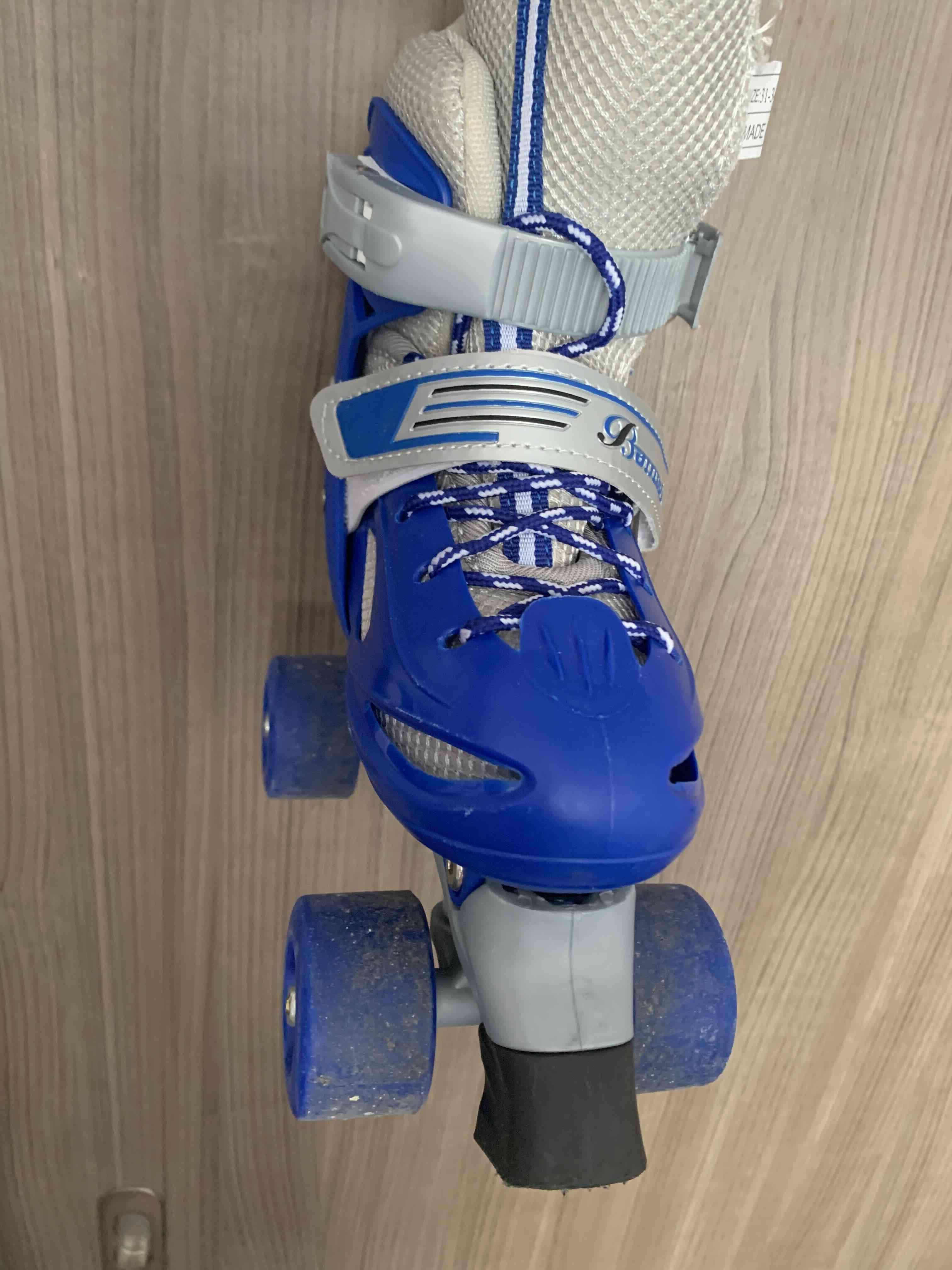 Patines ajustables azules - miniatura 2