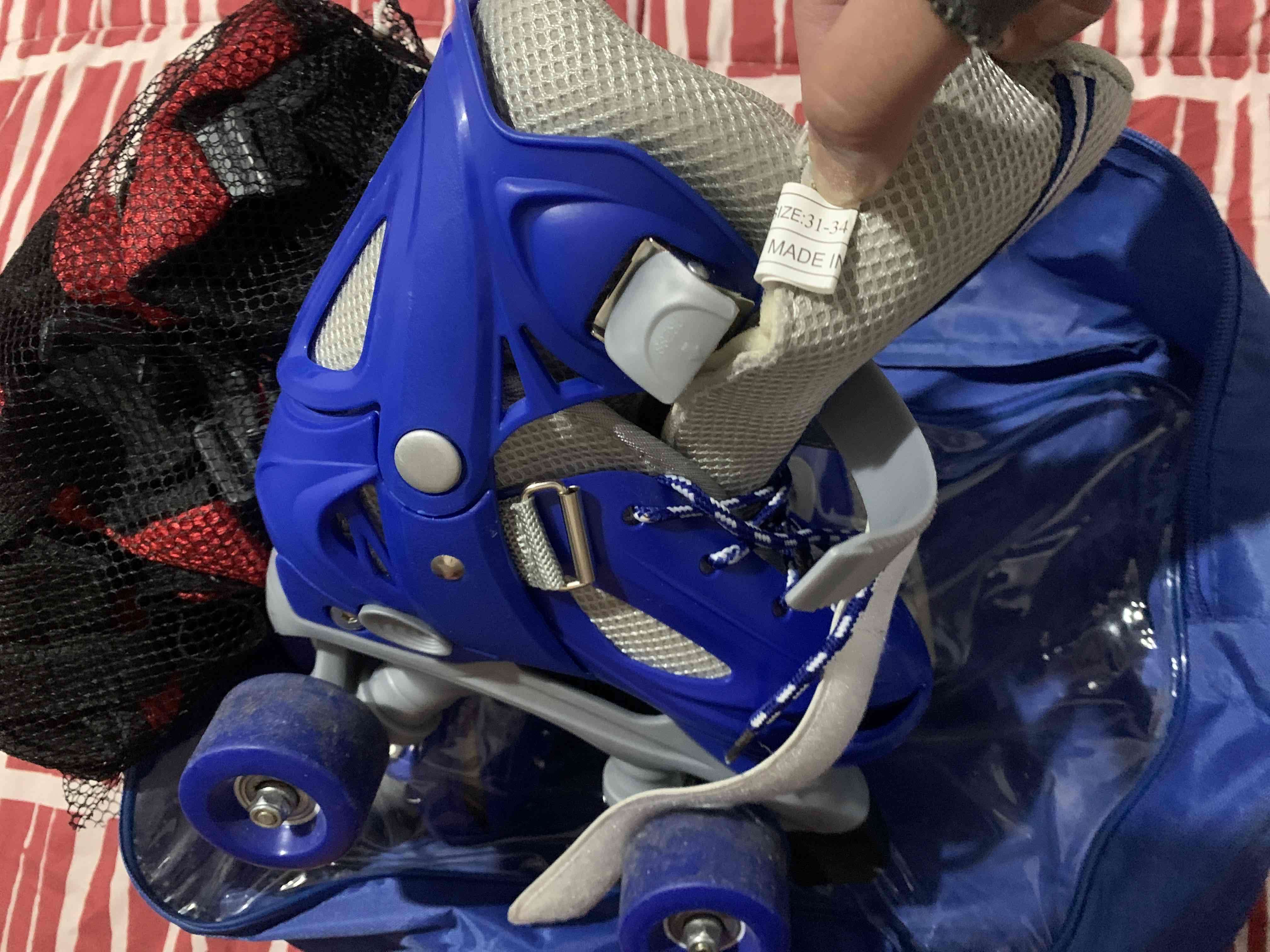 Patines ajustables azules - miniatura 3