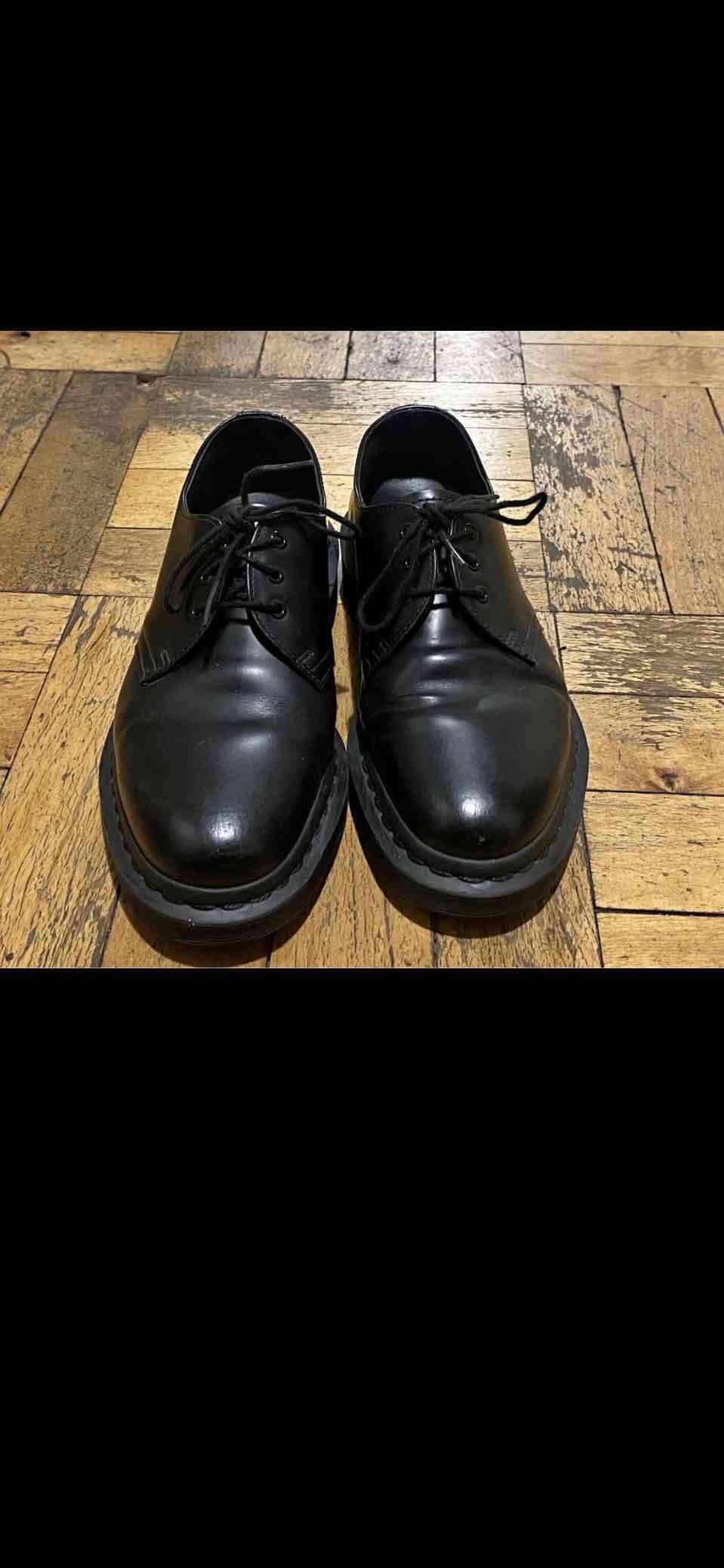 Zapatos Dr Martens 1461 mono Smooth de piel - miniatura 4