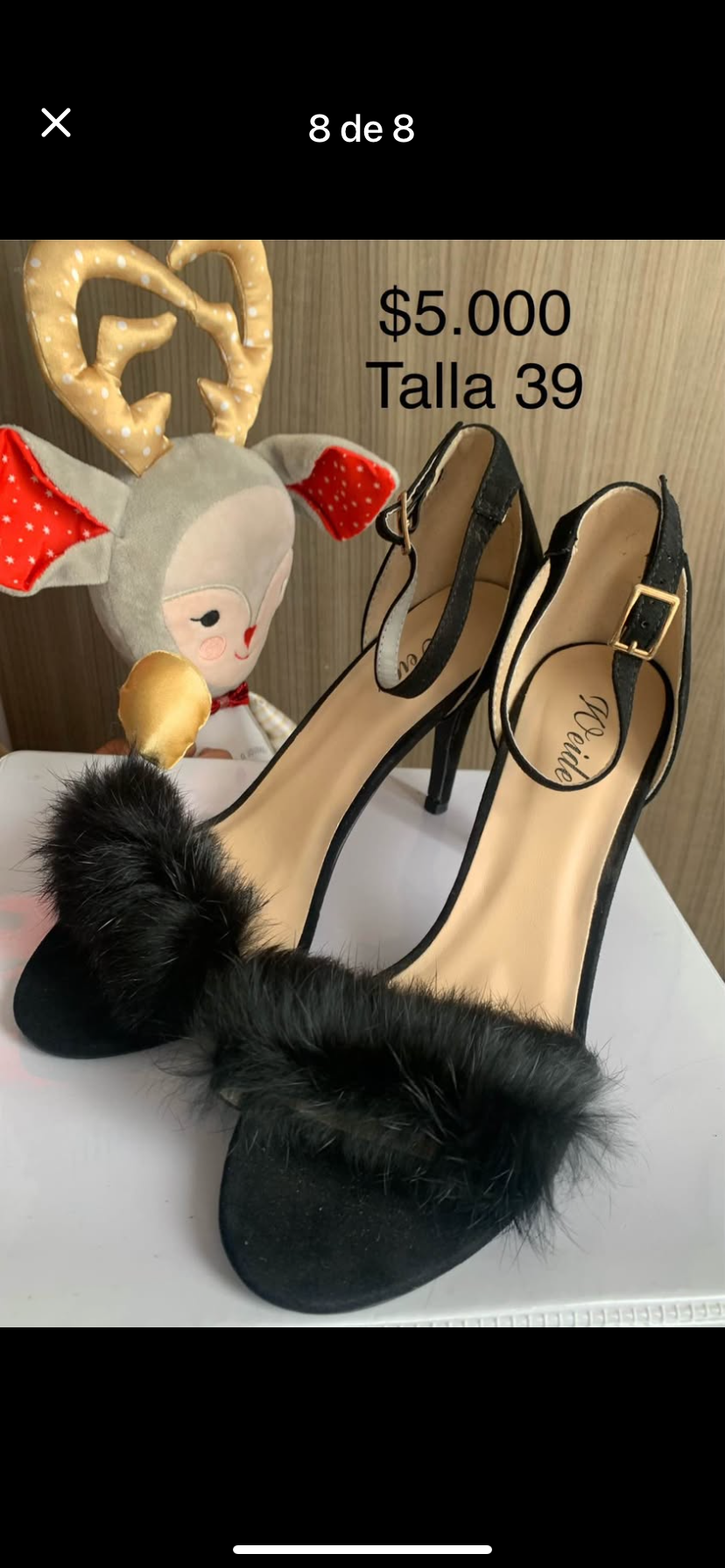 Tacones talla 39. - miniatura 4