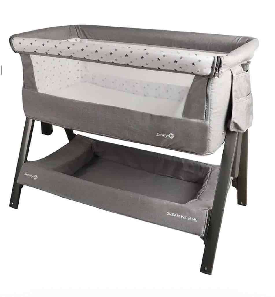 Cuna colecho gris Safety 1st
