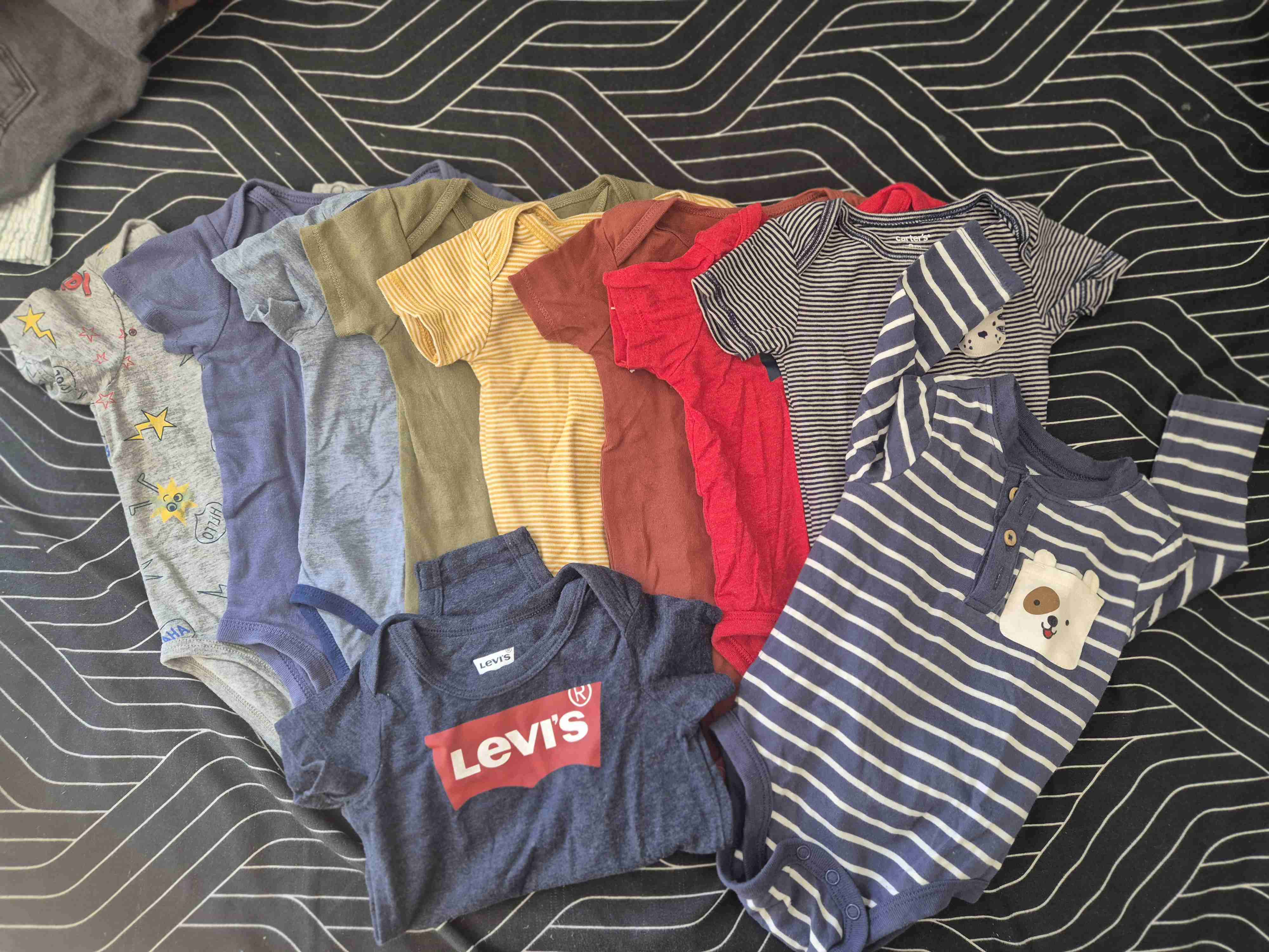 Lote de bodys de bebé variados