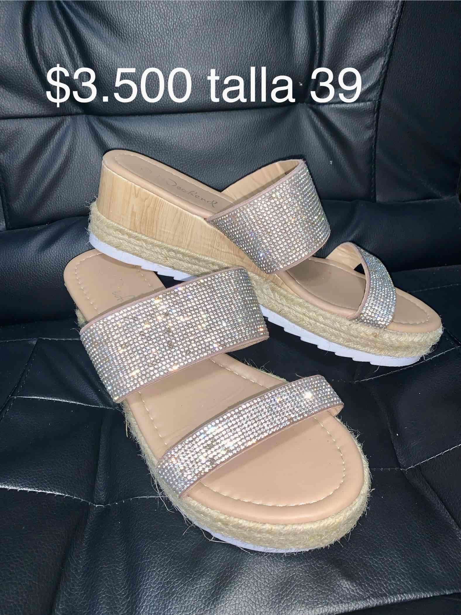 Sandalias, tacones, ballerinas talla 39.