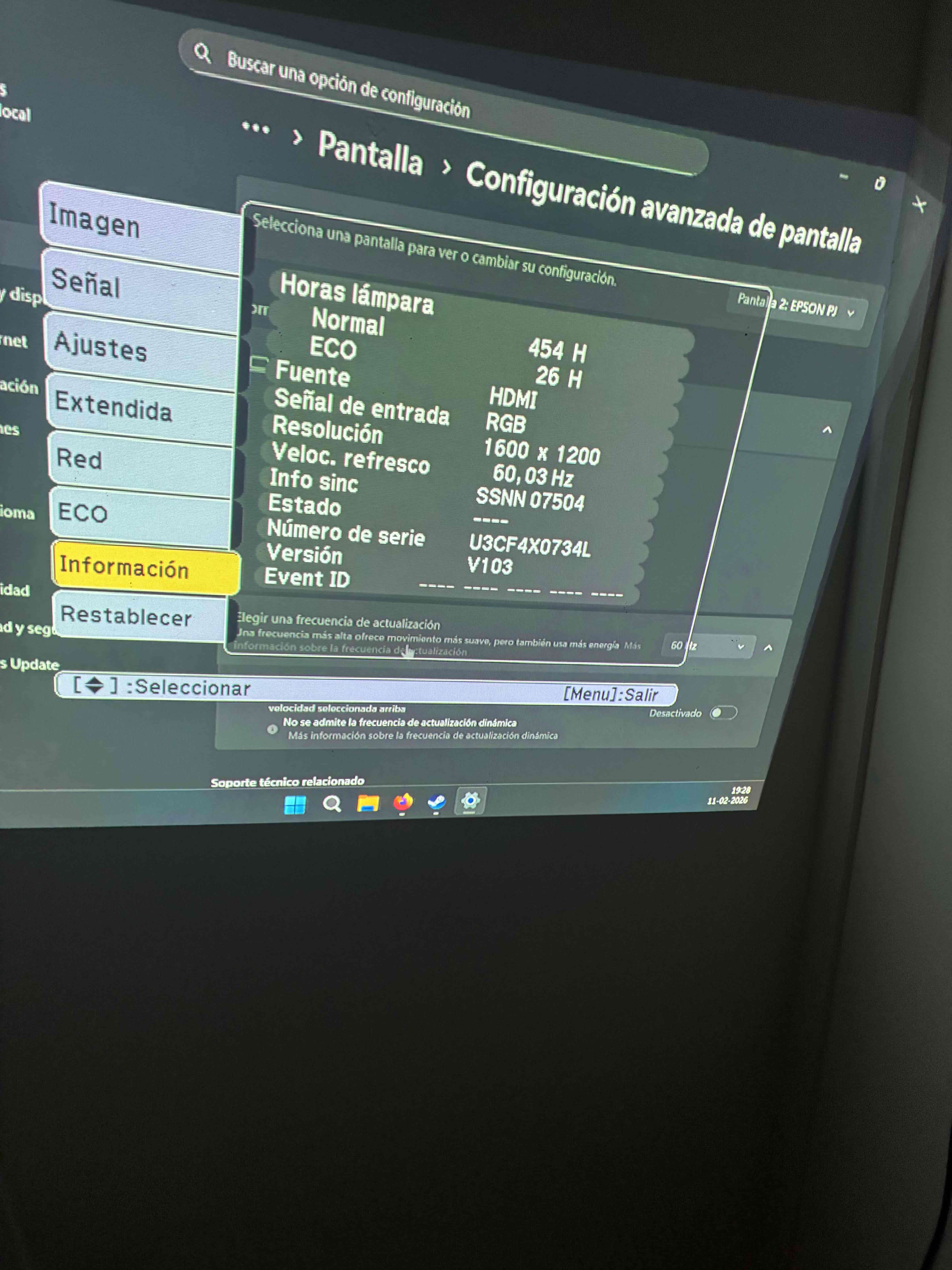 Proyector Epson PowerLite S17 3LCD HDMI - miniatura 4