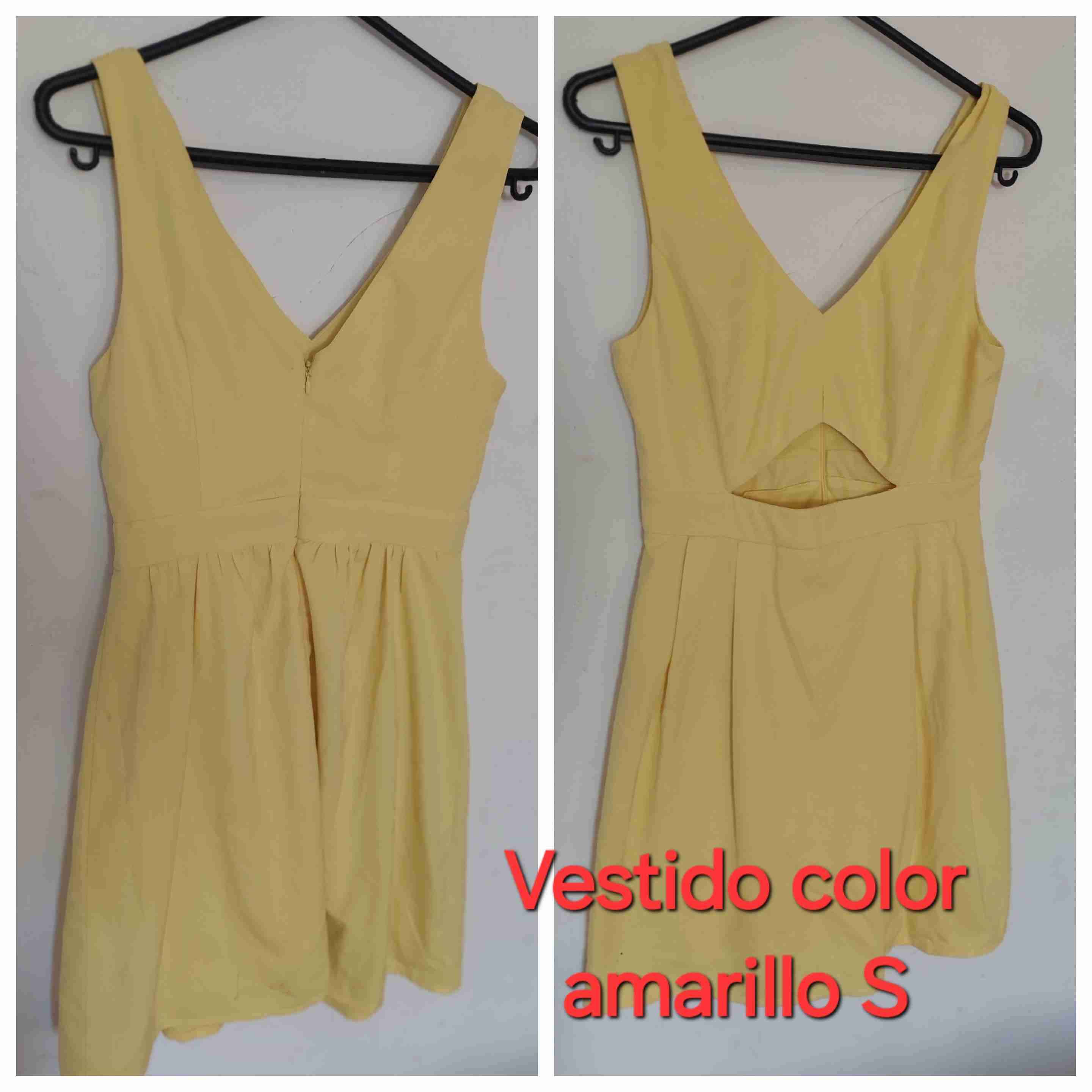 Vestido a rayas negro y amarillo - miniatura 3