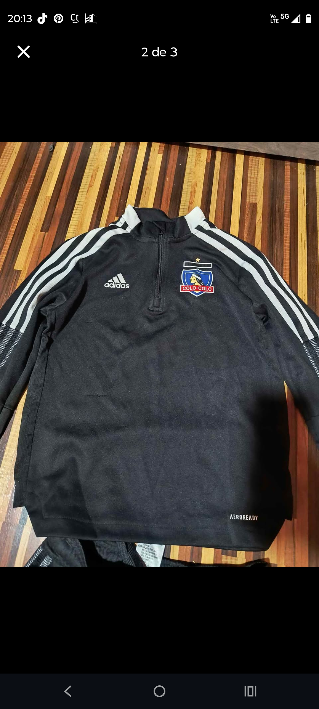 Pantalón deportivo Colo-Colo negro - miniatura 2