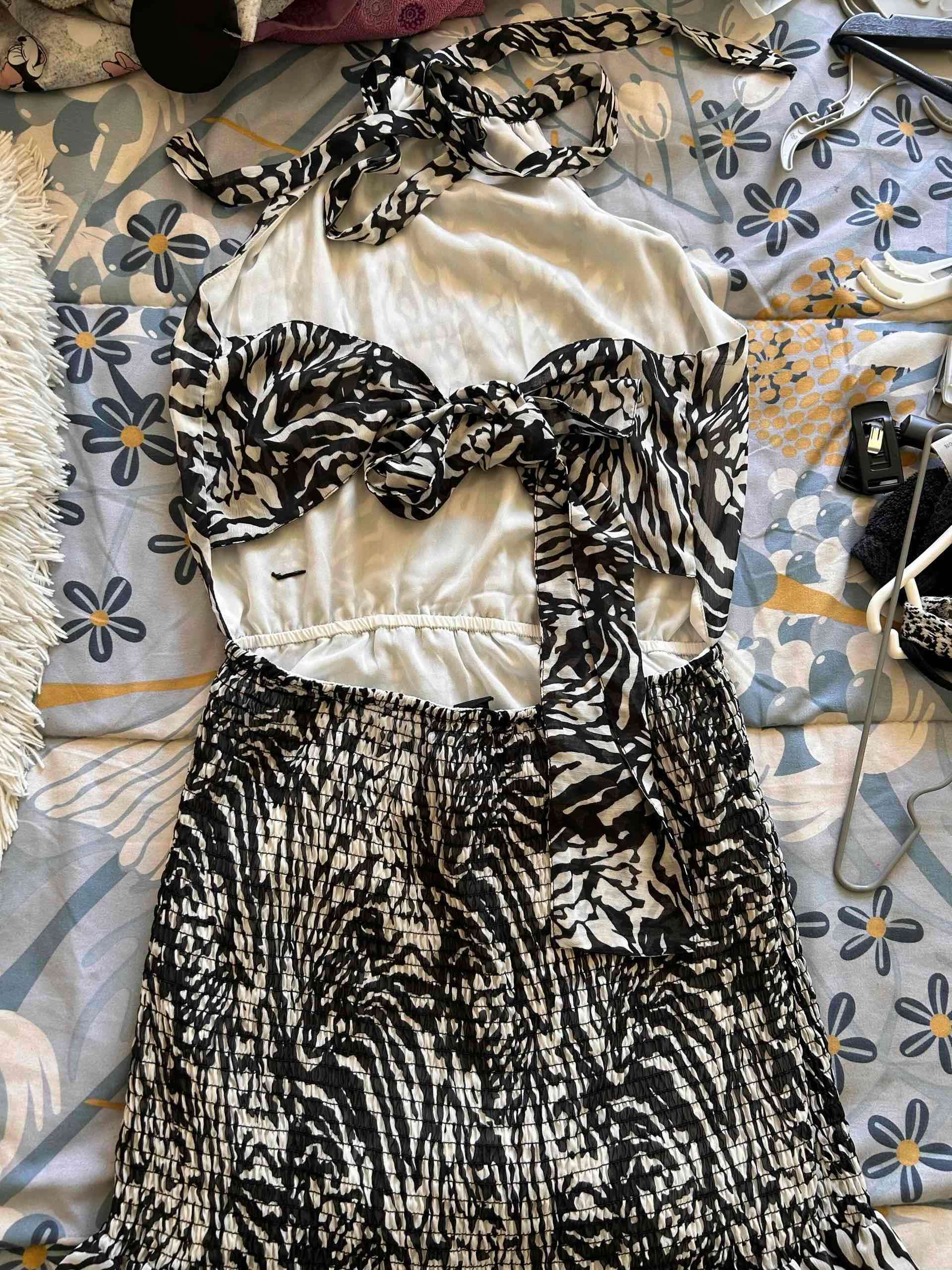 Vestido estampado animal print - miniatura 3