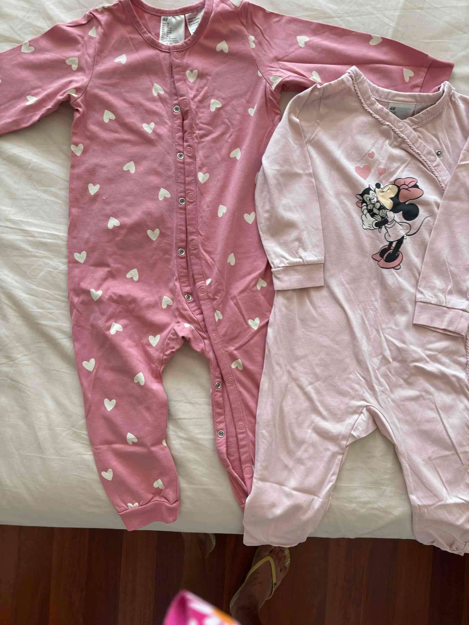 Pijama bebé Minnie algodón - miniatura 2