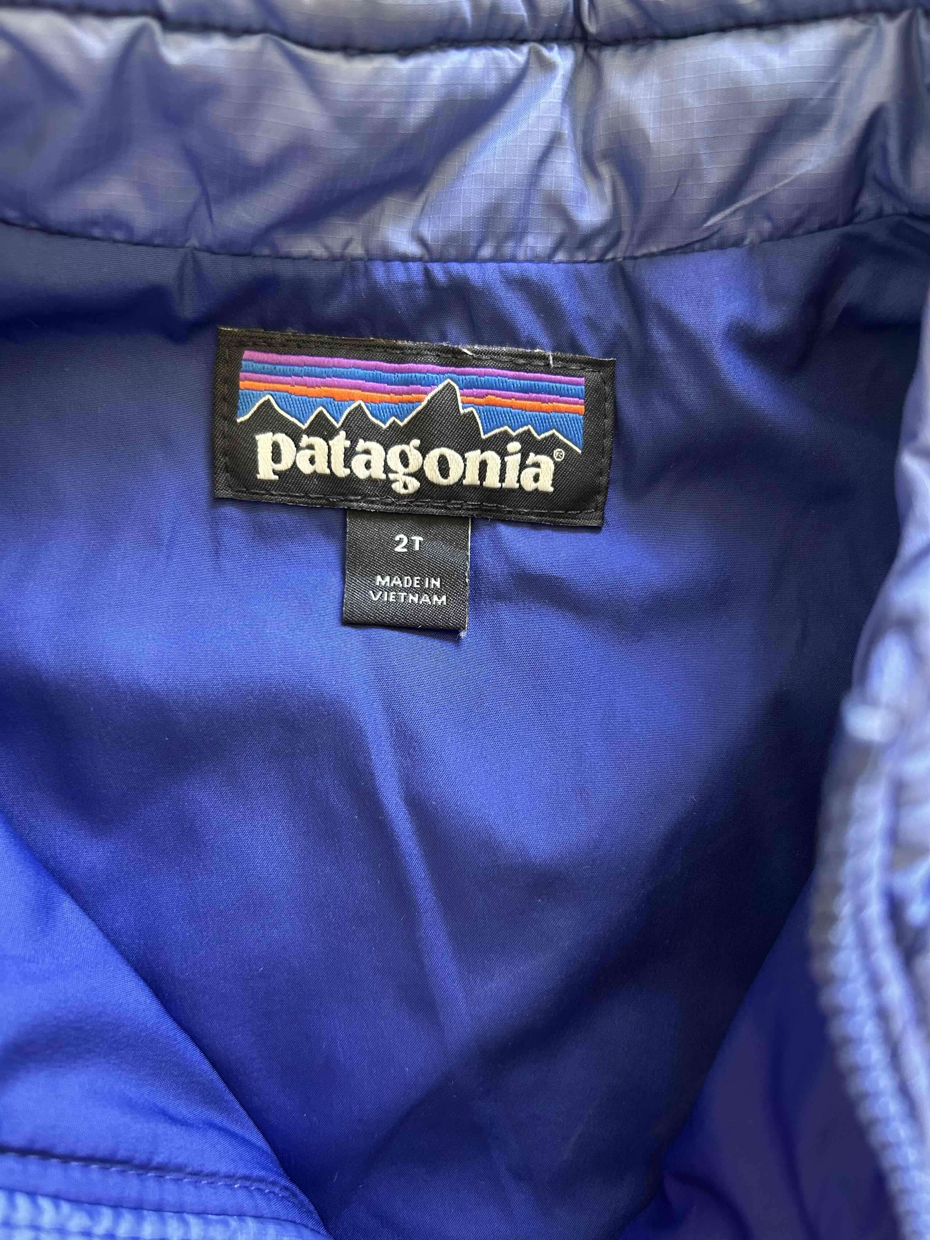 Chaqueta acolchada azul Patagonia - miniatura 2
