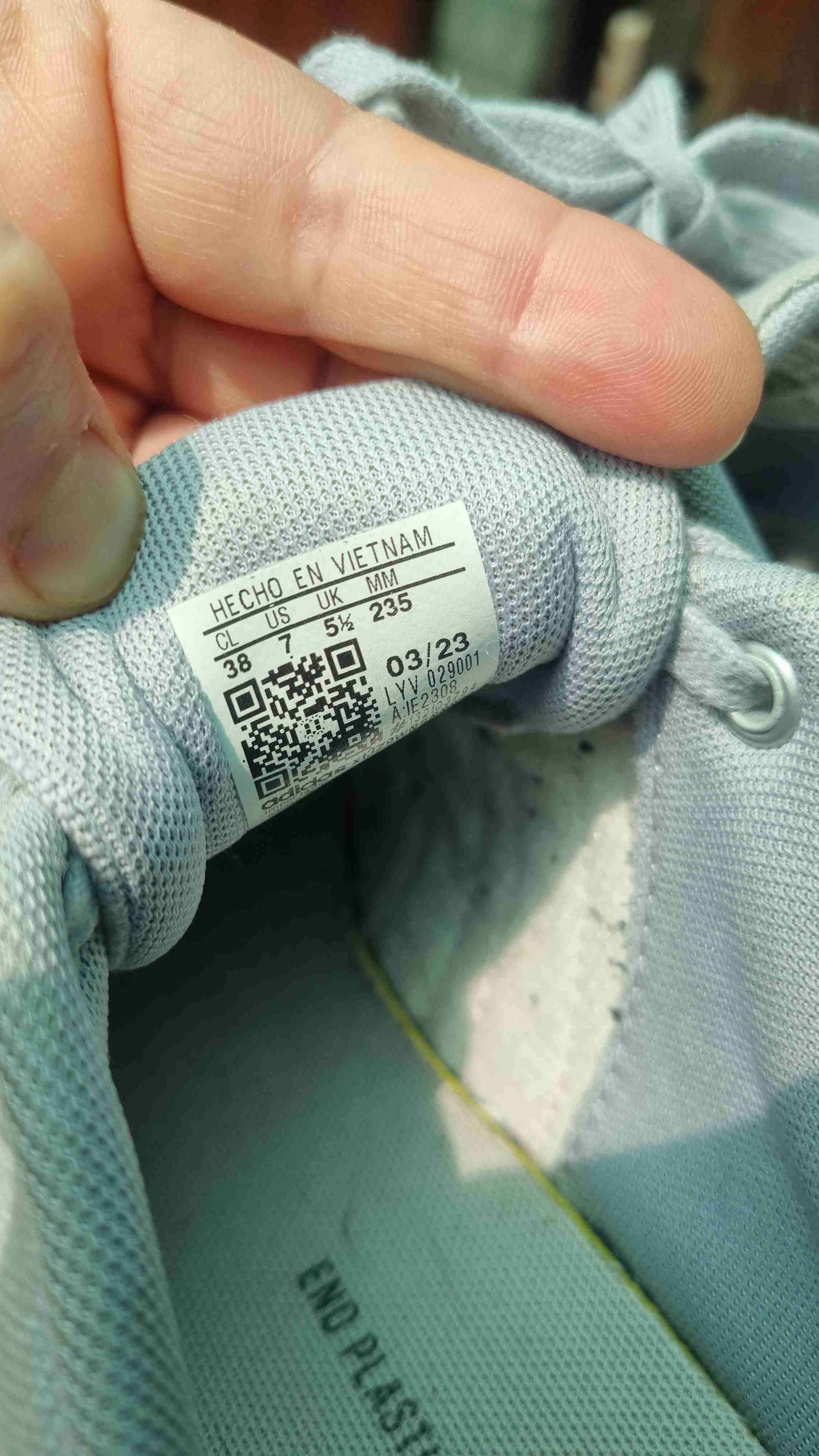 Zapatillas grises Adidas - miniatura 2