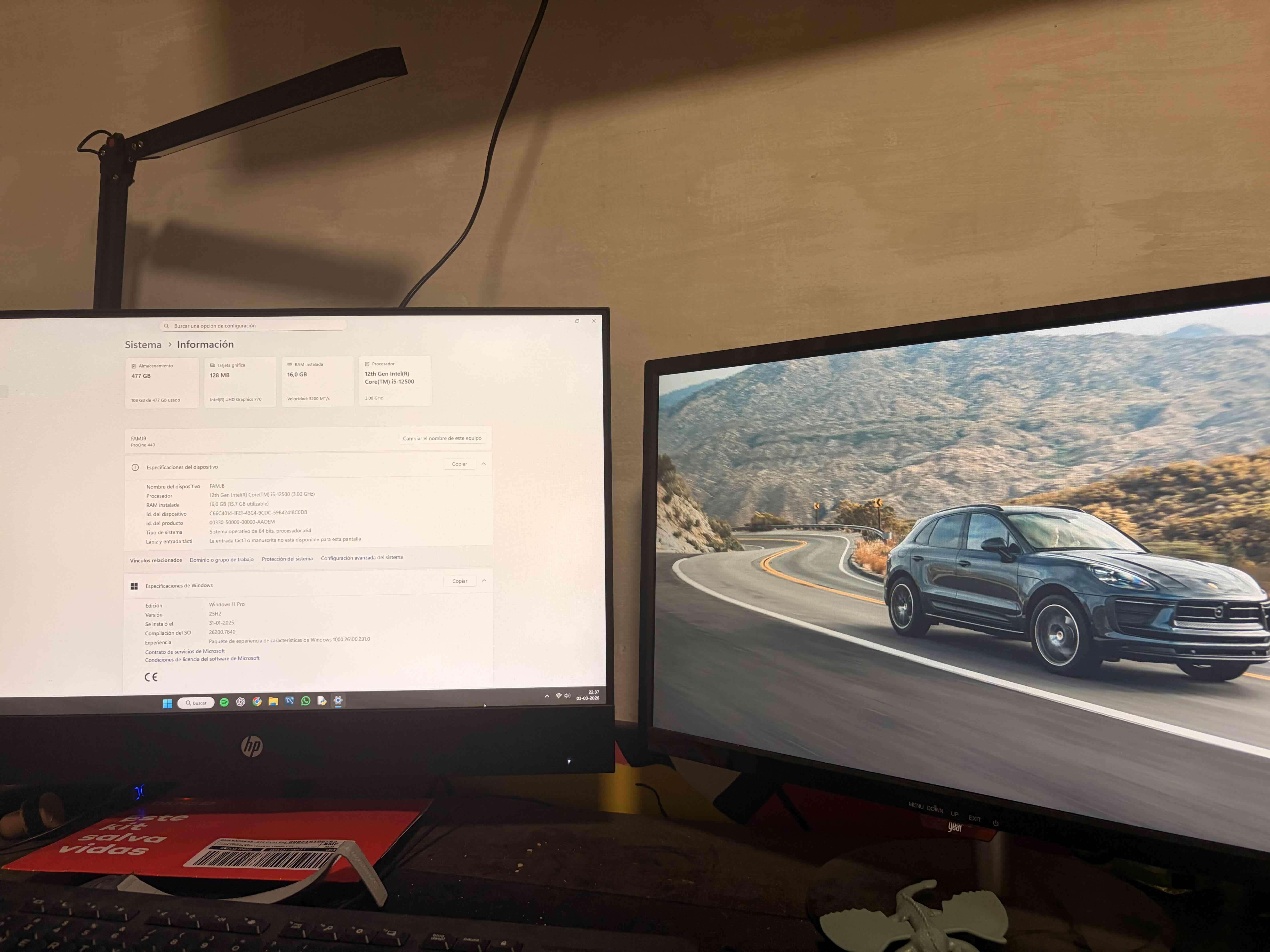 HP All in One PRO ONE440 - miniatura 2