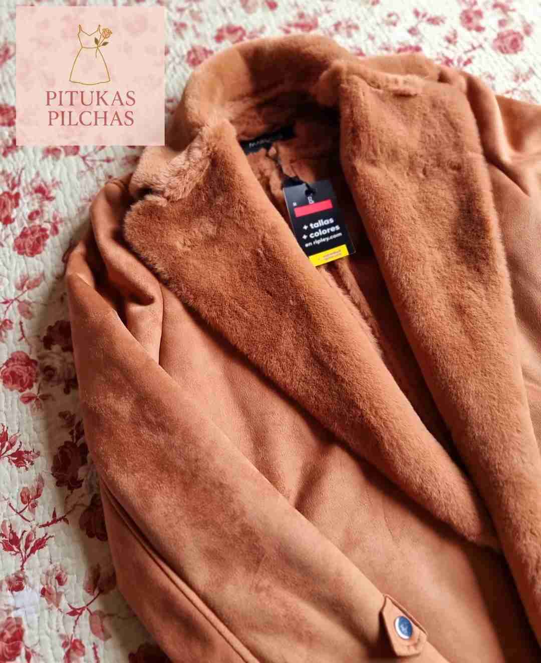 Abrigo de mujer color camel - miniatura 3