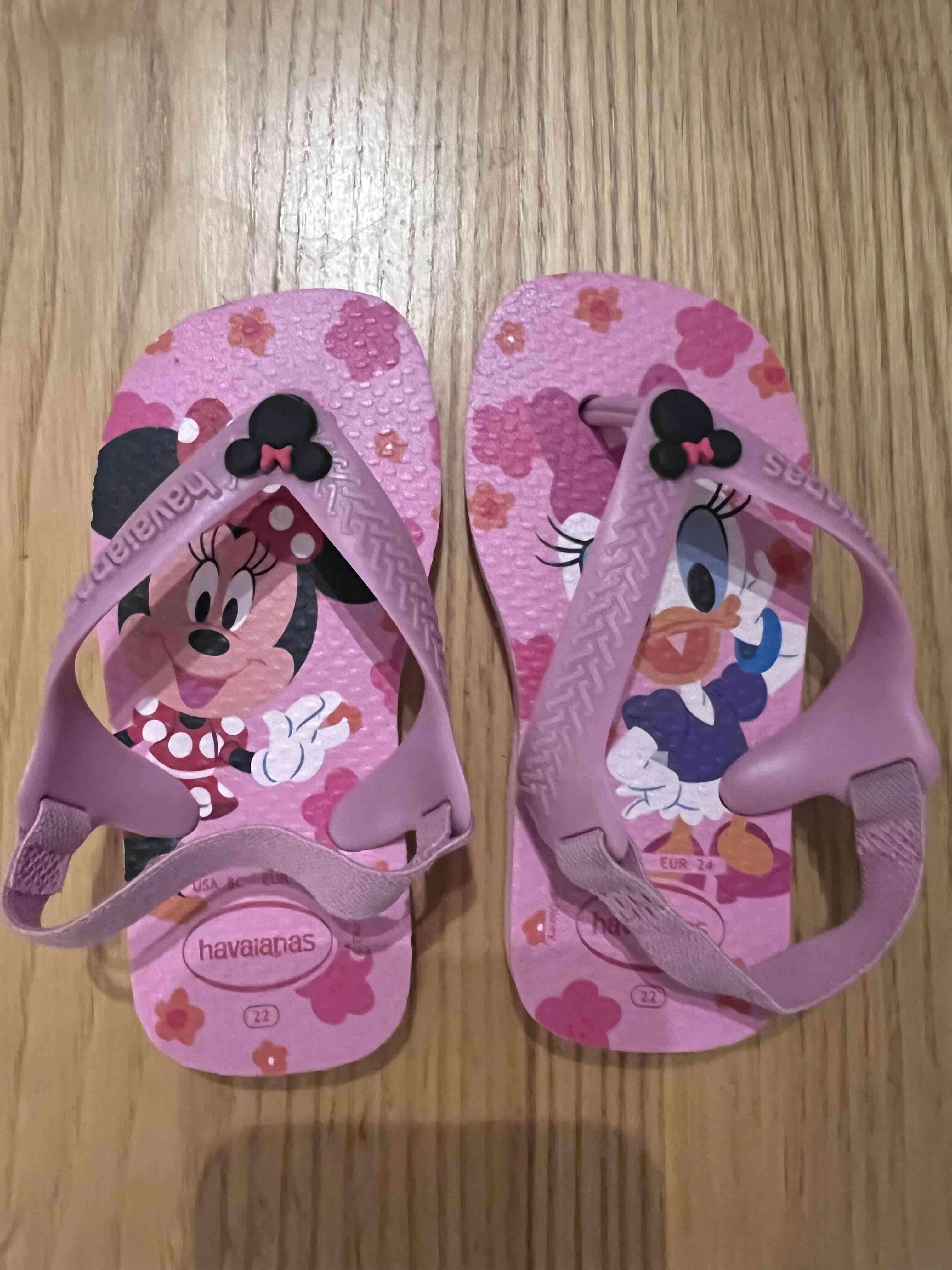 Sandalias Havaianas Minnie
