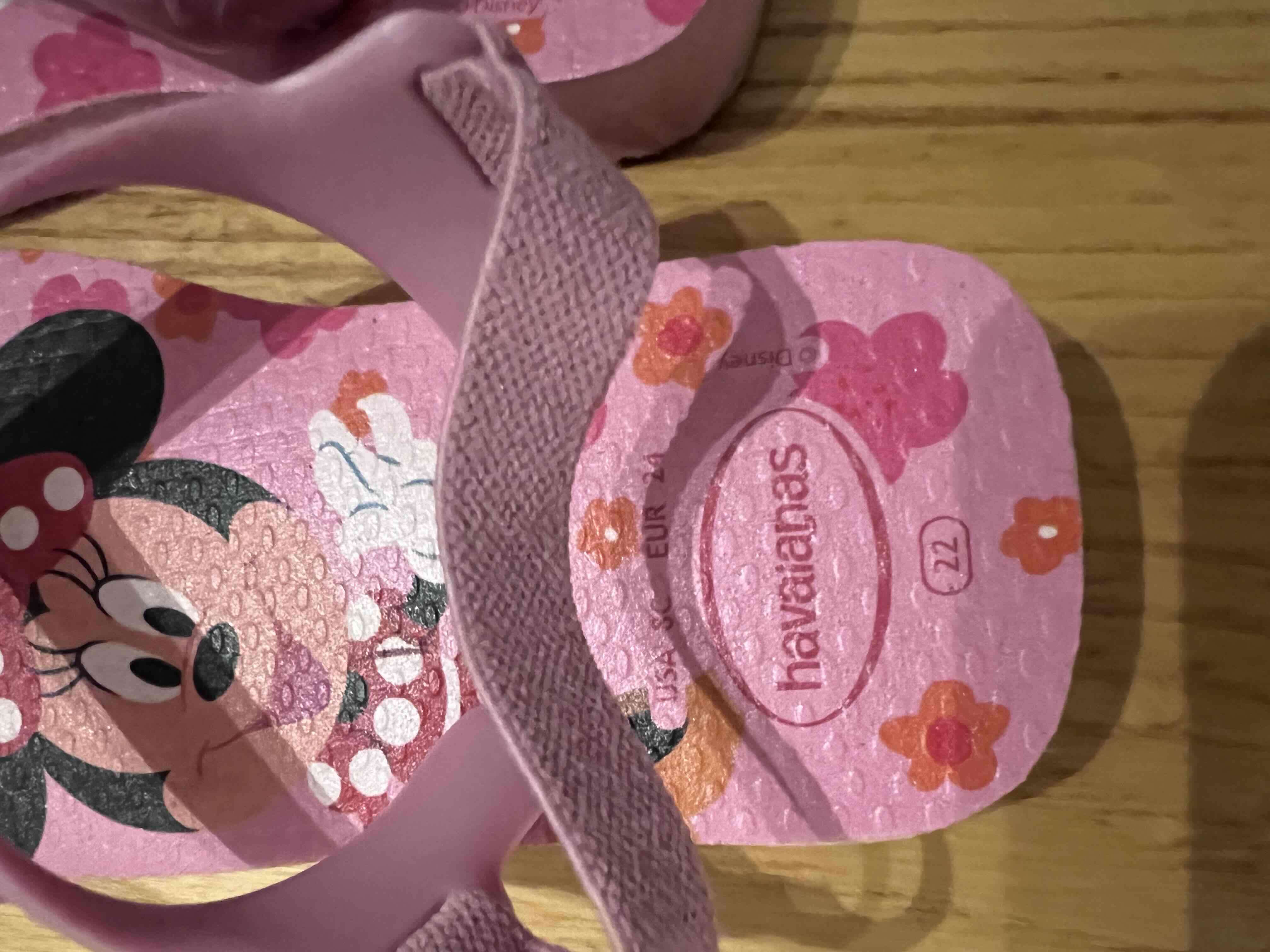 Sandalias Havaianas Minnie - miniatura 2