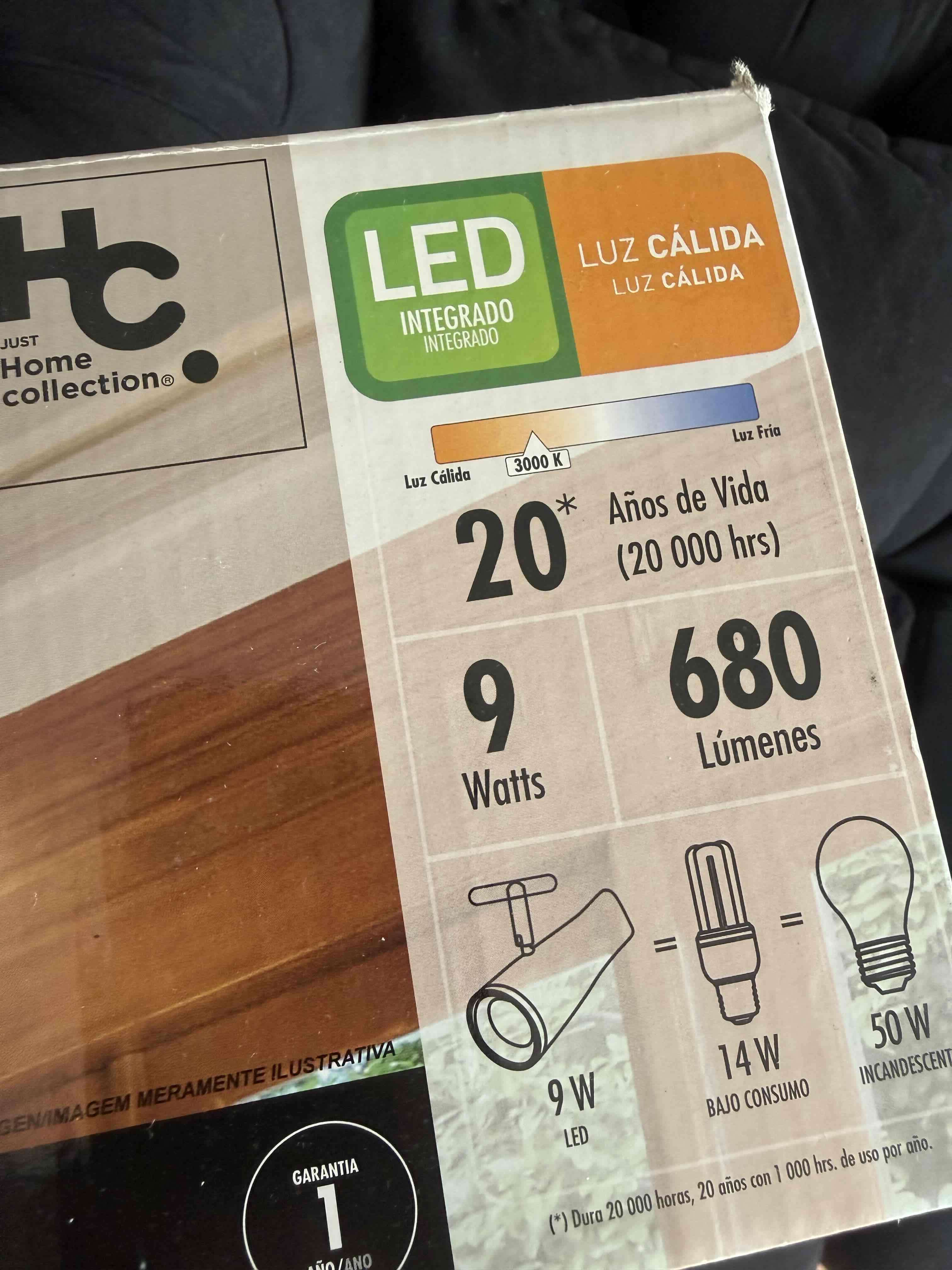 Barra LED Oban 2 luces blanca - miniatura 2