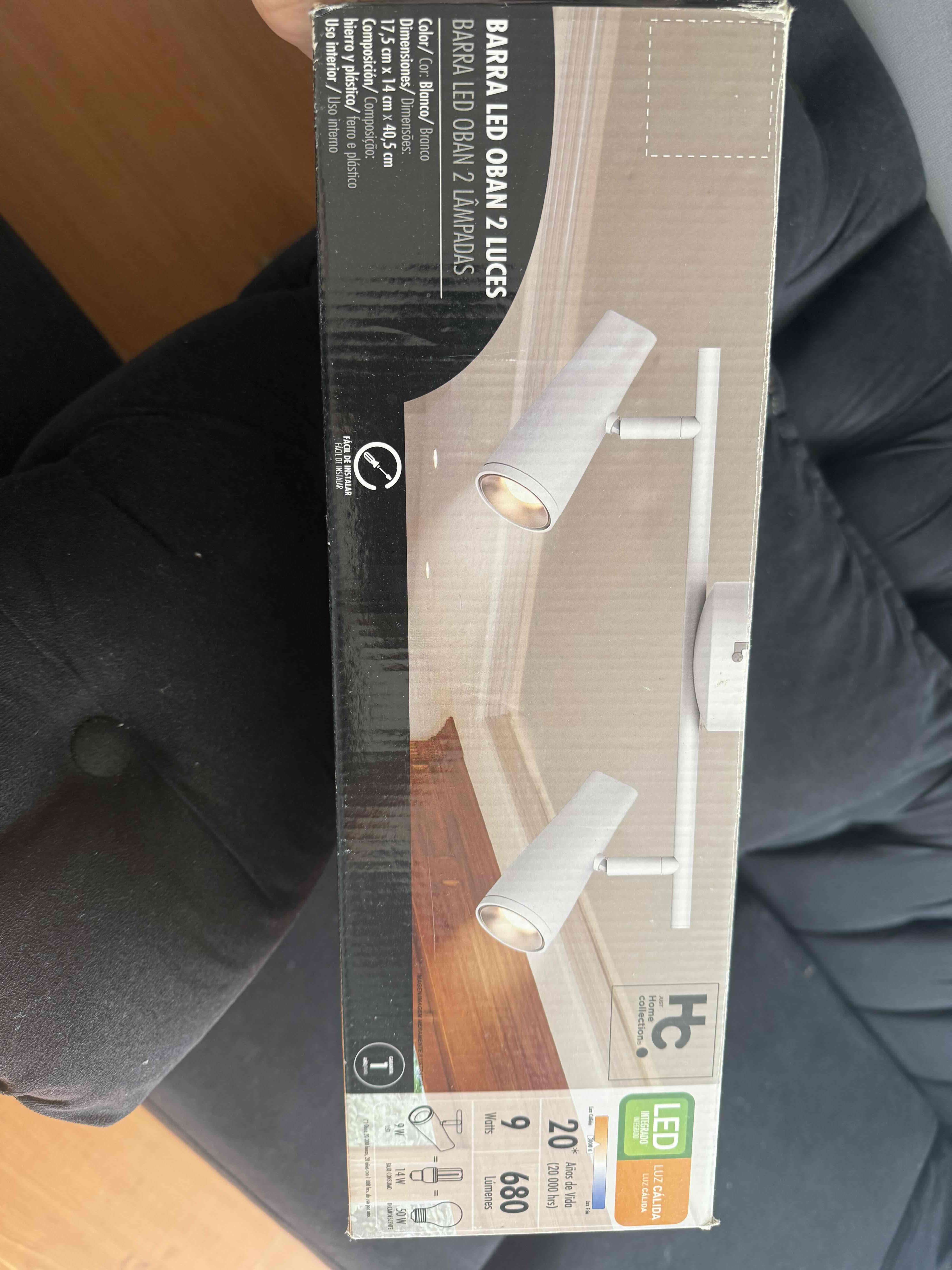 Barra LED Oban 2 luces blanca - miniatura 3