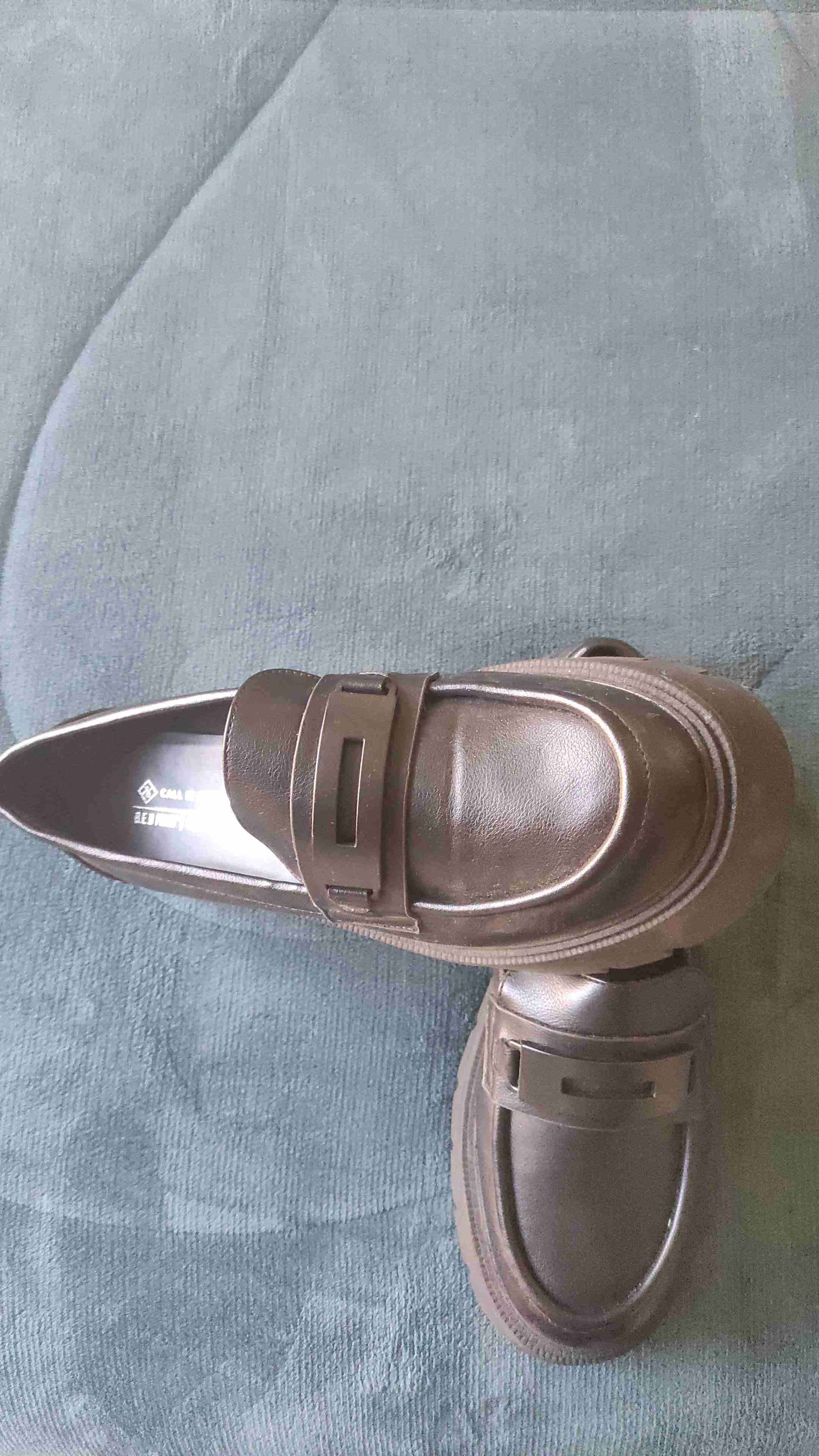 Zapatos negros plataforma gruesa - miniatura 2