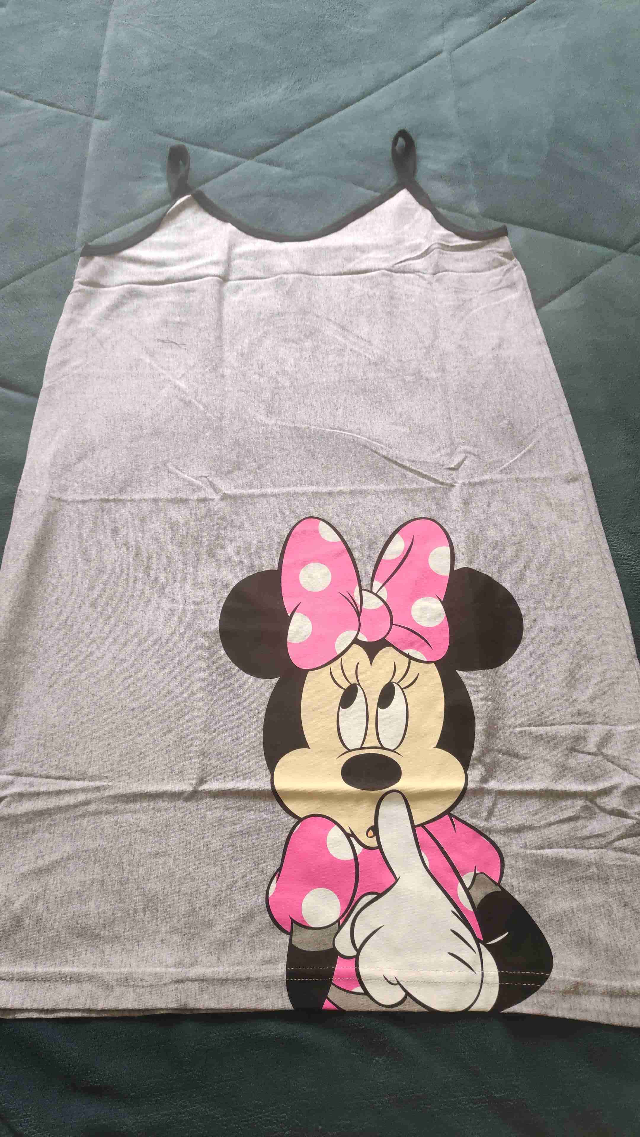 Vestido dormir Minnie gris