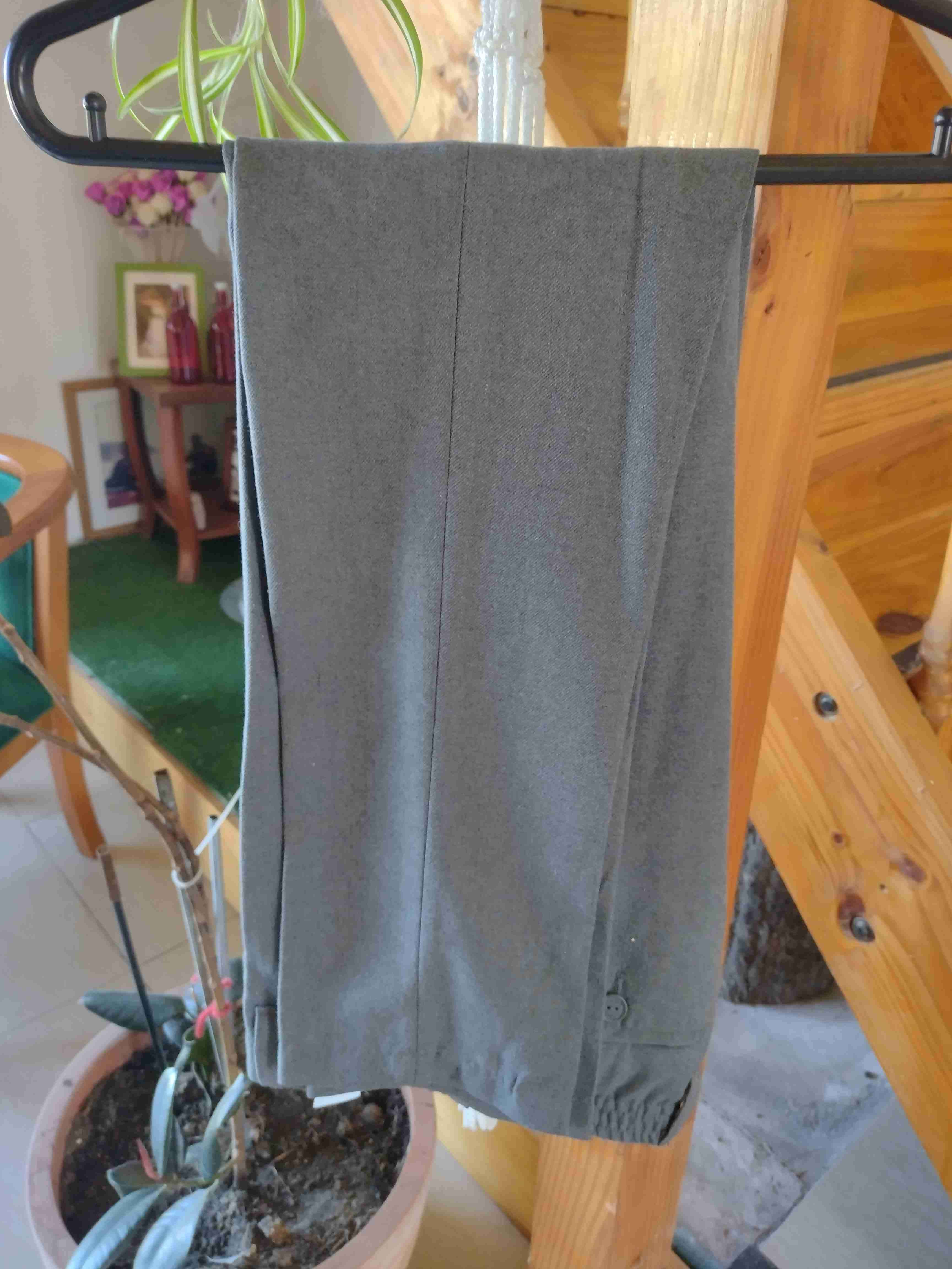 Pantalones de vestir grises - miniatura 3