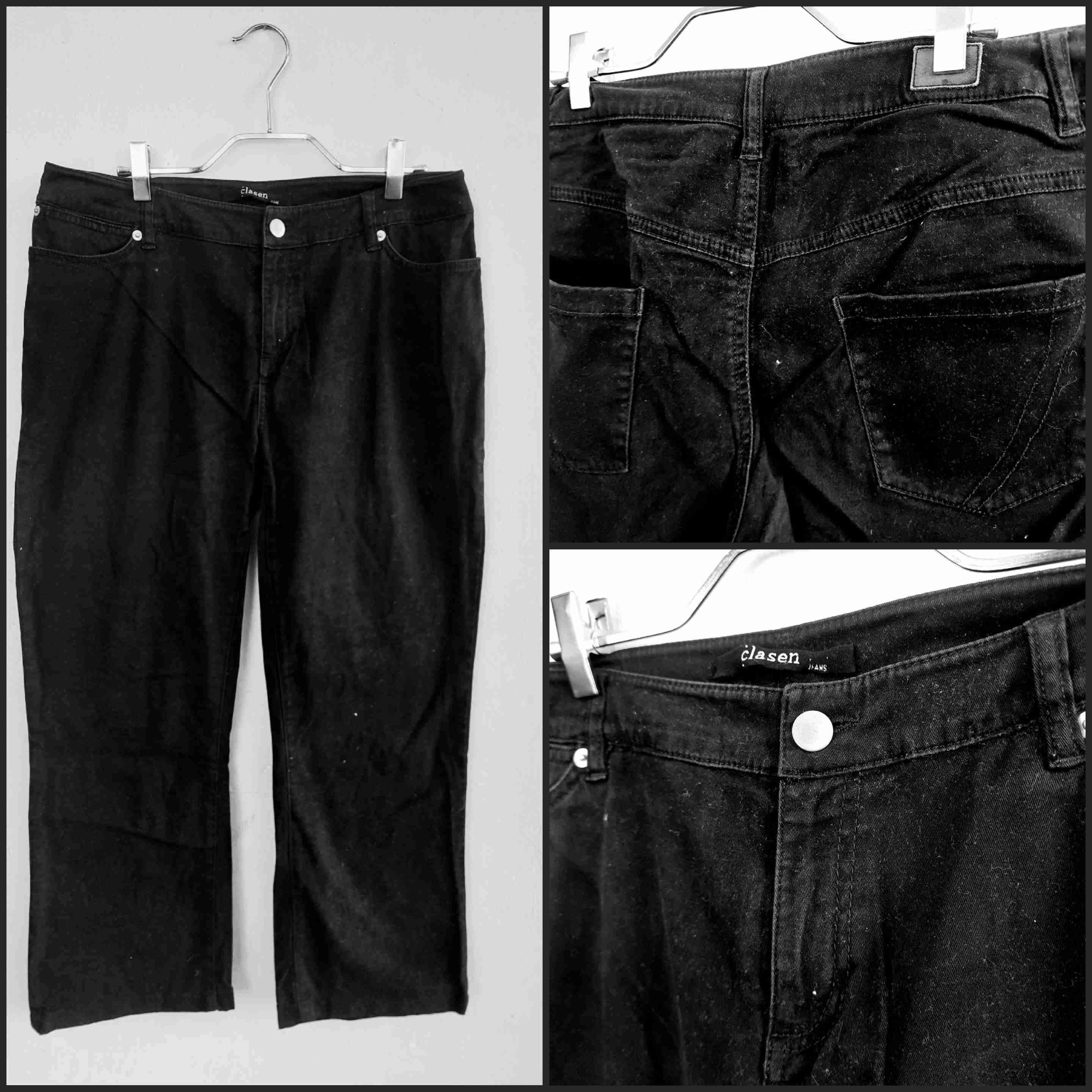 Jeans negros talla grande