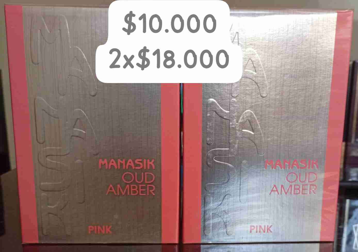 Perfume Manasik Oud Amber Pink