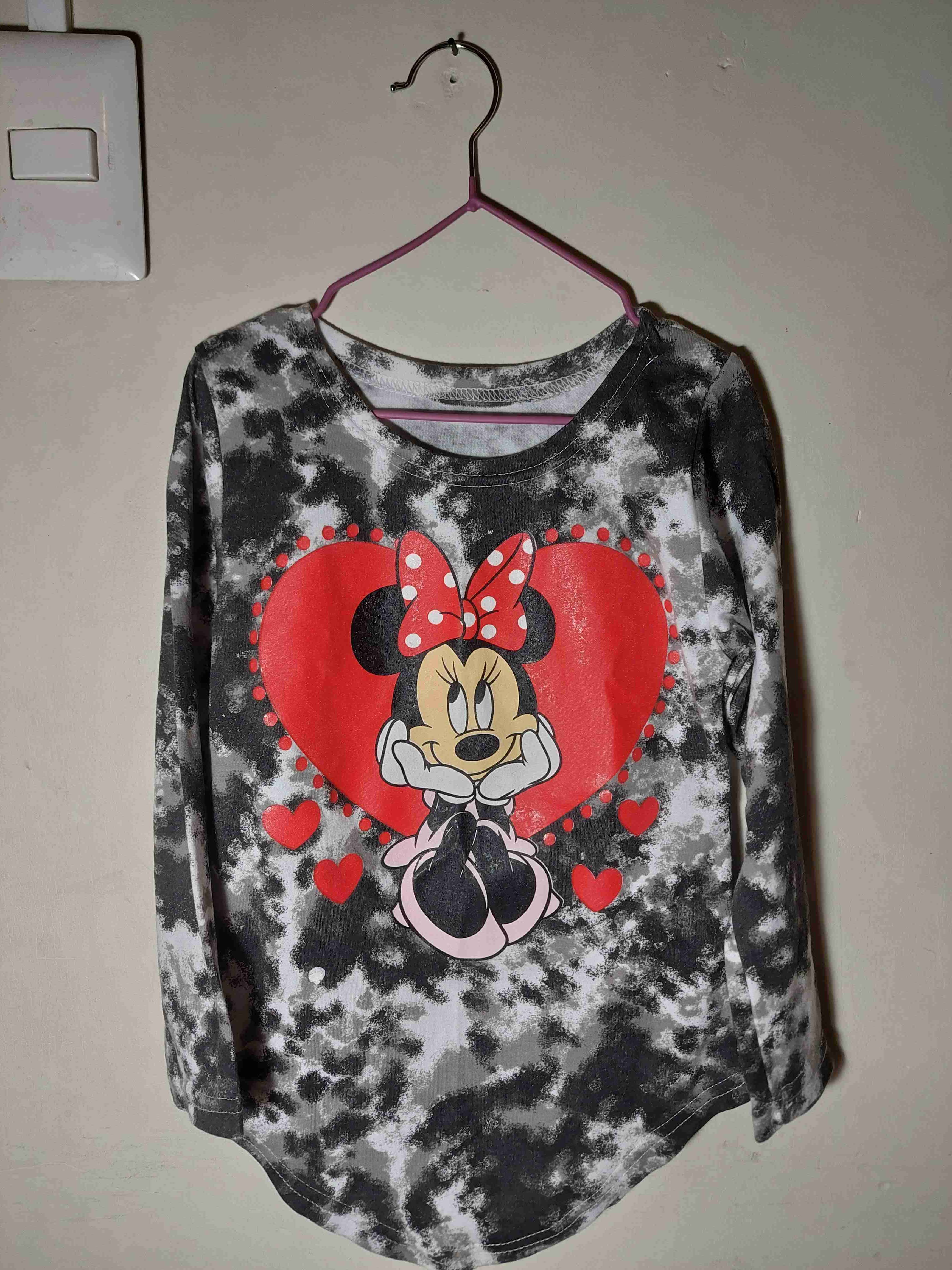 Polera Minnie Mouse para niñas