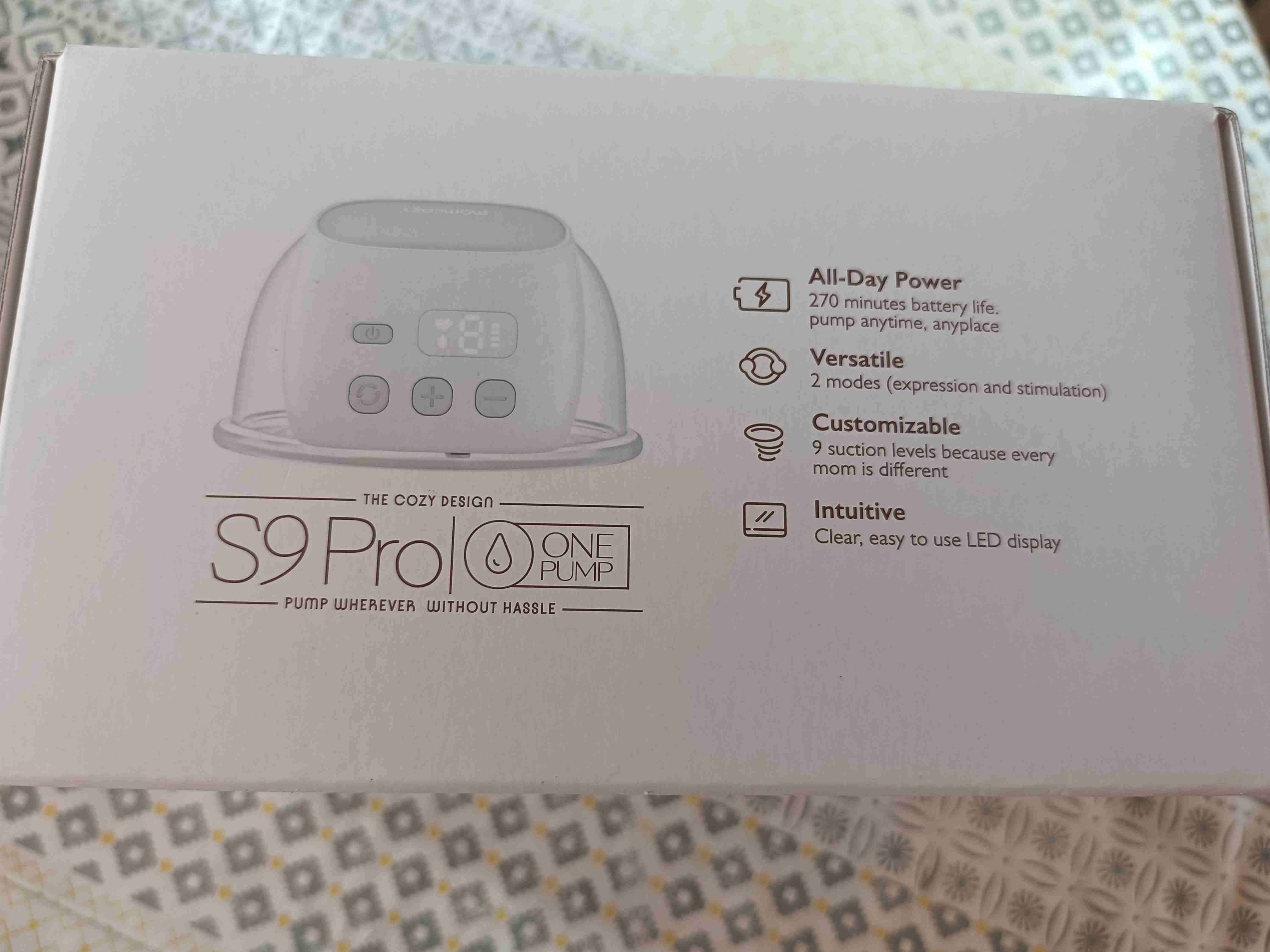 Extractor de leche Momcozy S9 Pro - miniatura 4