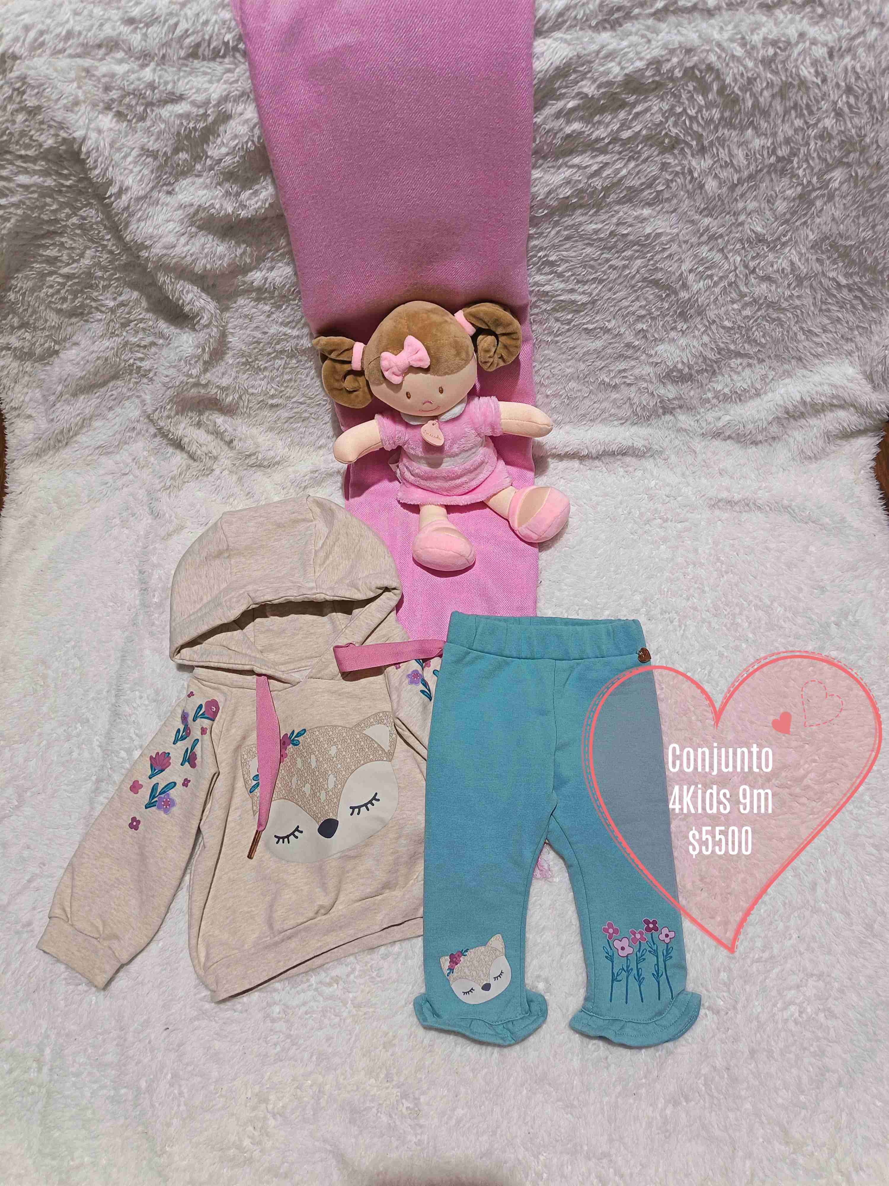 Conjunto niña 4Kids 9 meses
