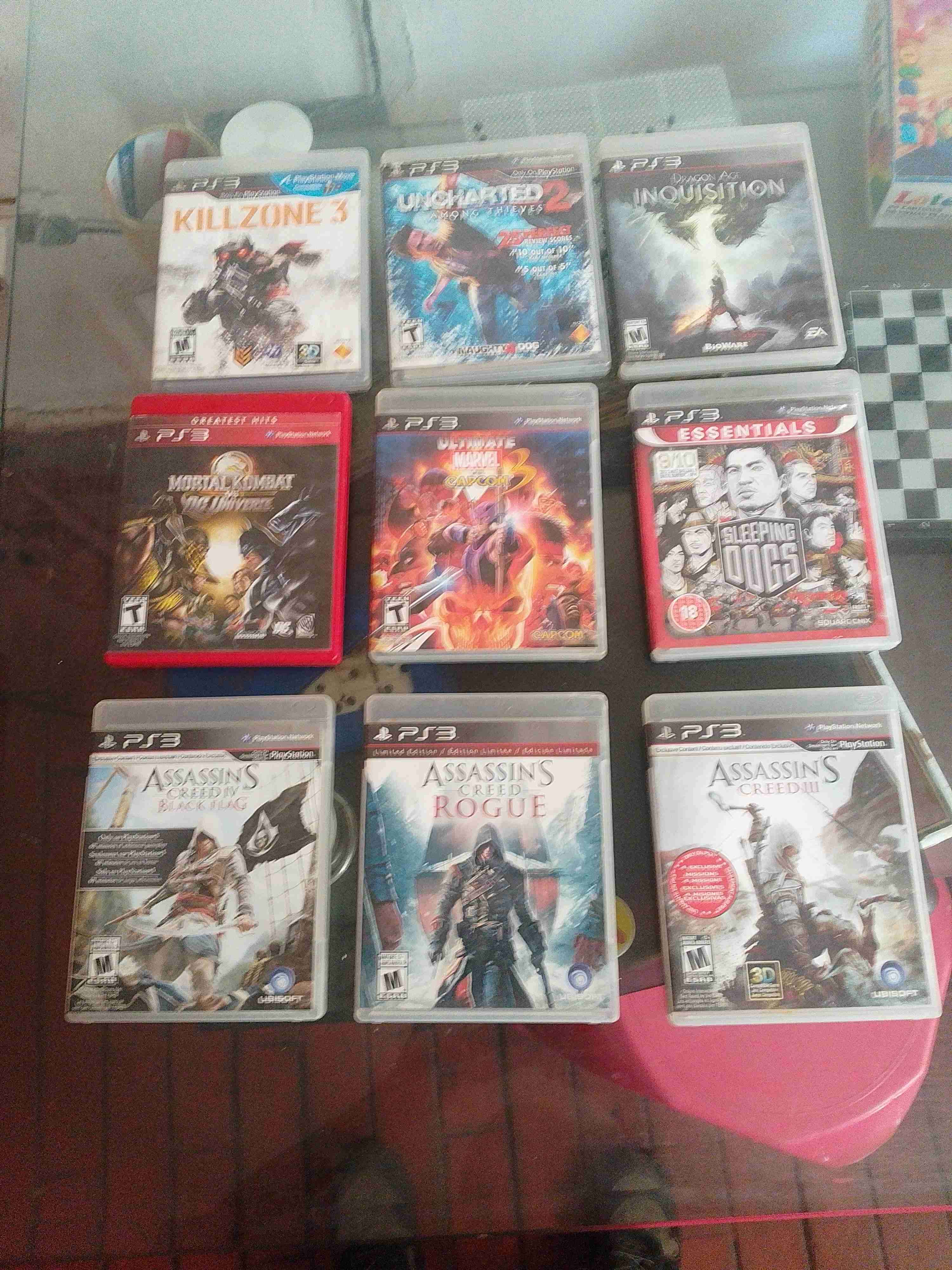 Lote de juegos PS3 variados