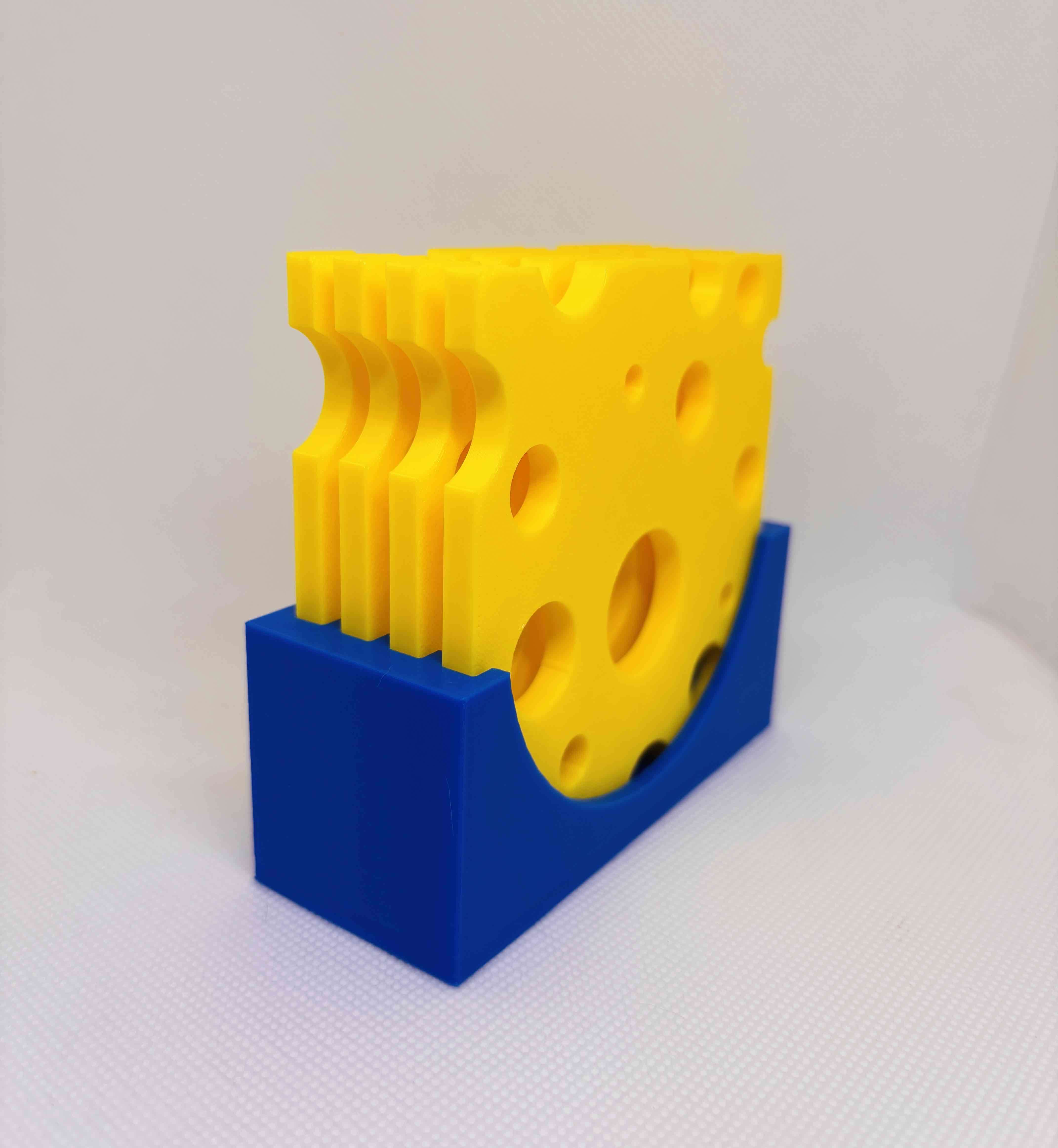 Set de 4 Posavasos de Laminas de Queso - miniatura 2